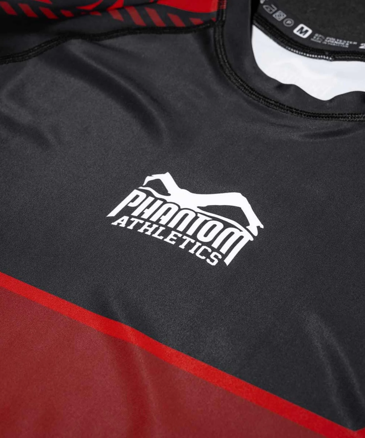 Rashguard Phantom Athletics Evo Apex - Noir/Rouge - Image 5
