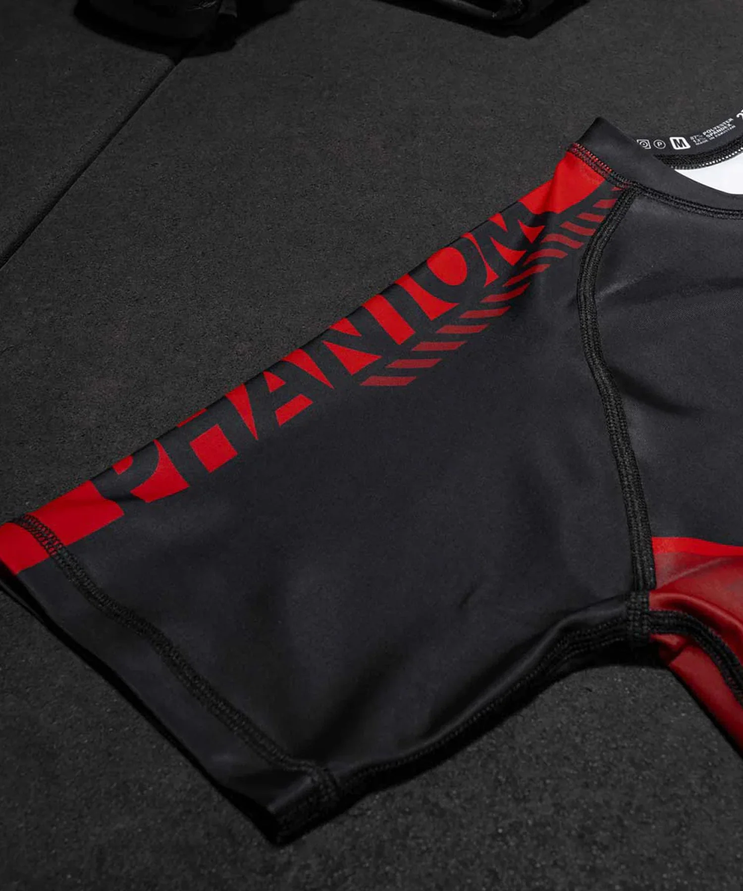 Rashguard Phantom Athletics Evo Apex - Noir/Rouge - Image 6
