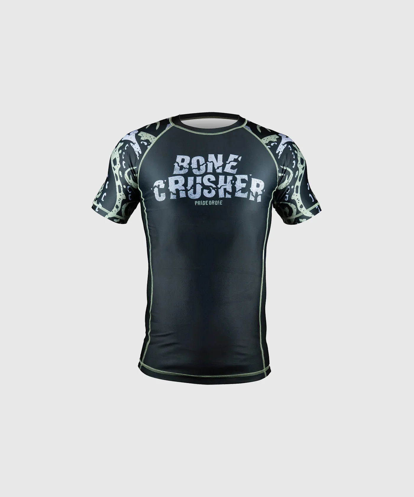 Rashguard Pride Or Die Bone Crusher V2 - Manches Longues - Noir - Image 3