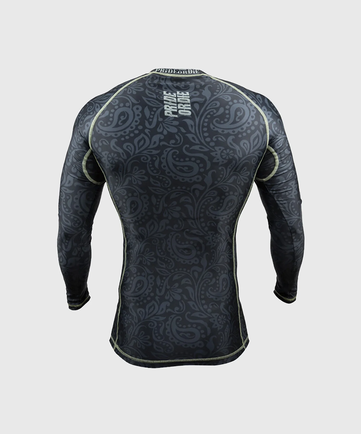 Rashguard Pride Or Die Fearless - Manches Longues - Noir - Image 2