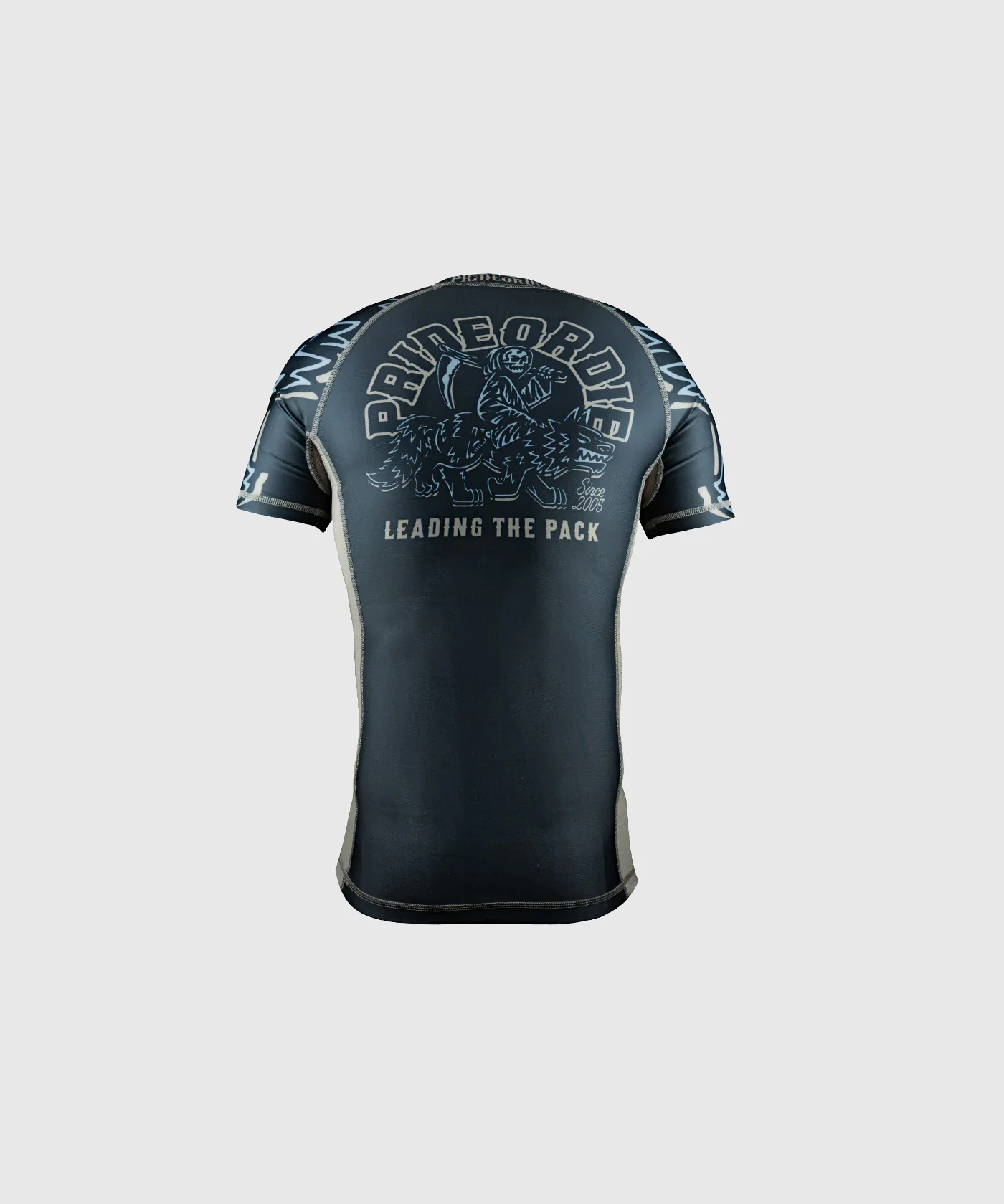 Rashguard Pride Or Die Leading The Pack - Manches Longues - Noir - Image 4