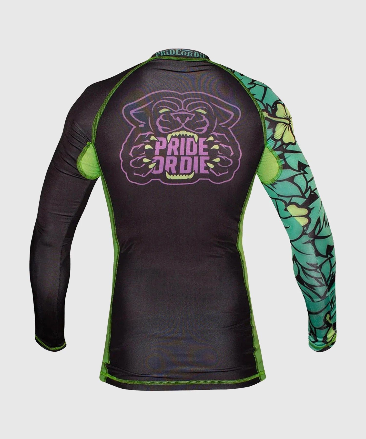 Rashguard Pride Or Die Stay Hungry - Noir - Image 2