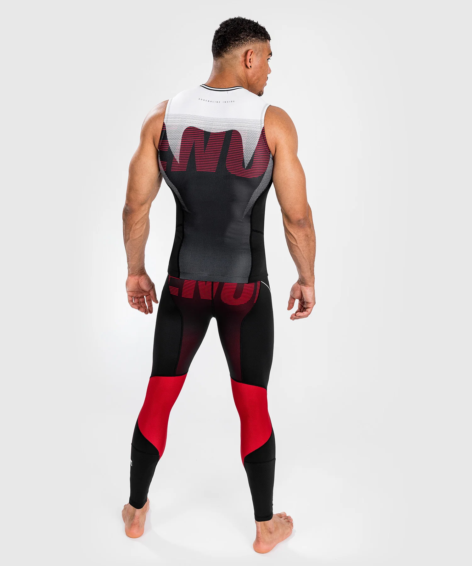 Rashguard Sans Manches pour Hommes Venum Adrenaline - Red - Image 3
