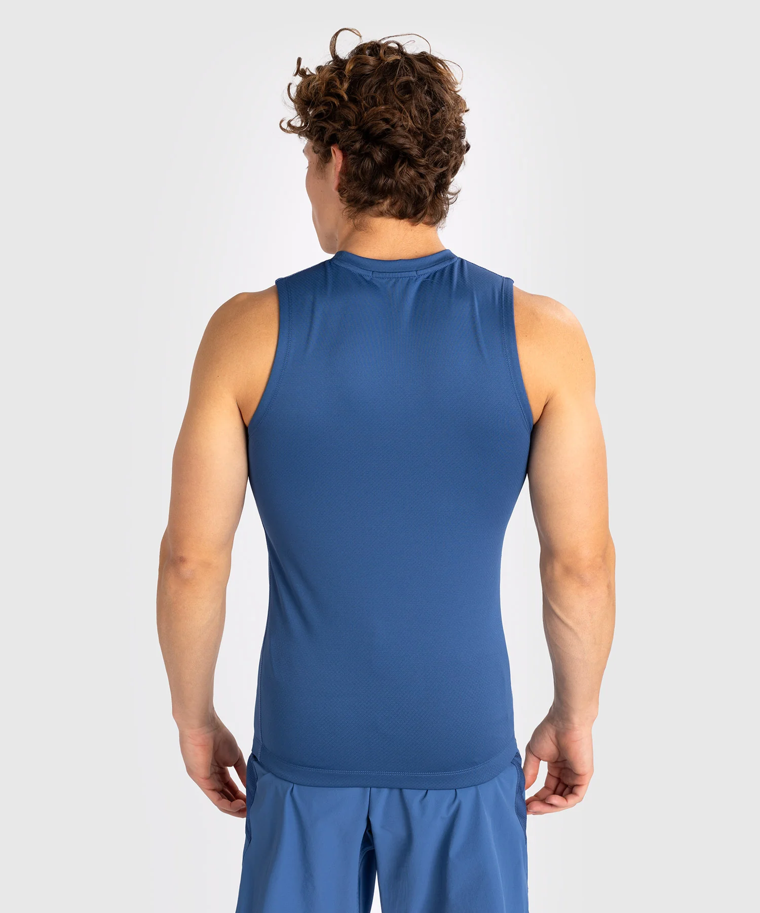 Rashguard sans manches pour hommes Venum Contender - Bleu - Image 2