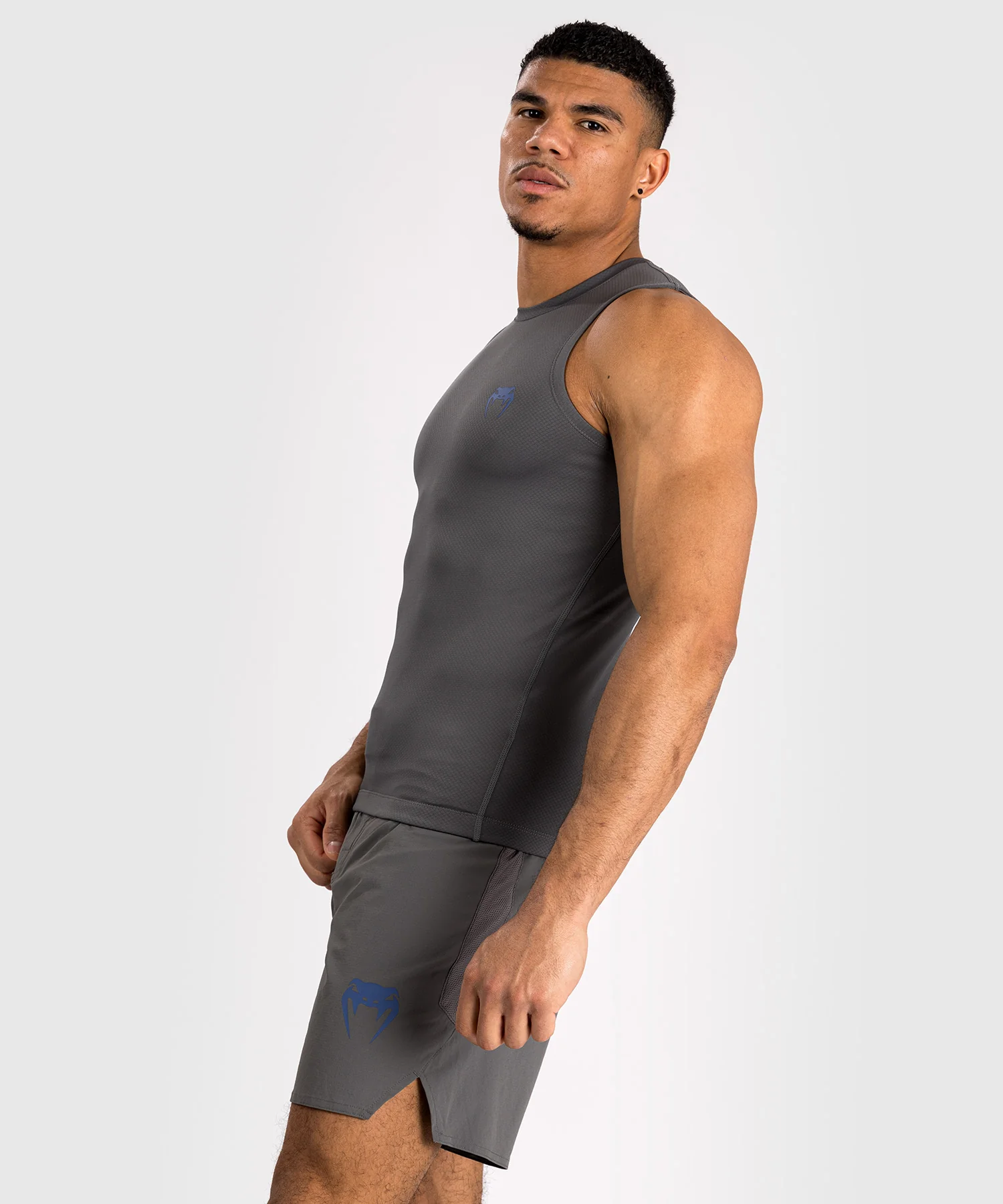 Rashguard sans manches pour hommes Venum Contender - Gris - Image 3
