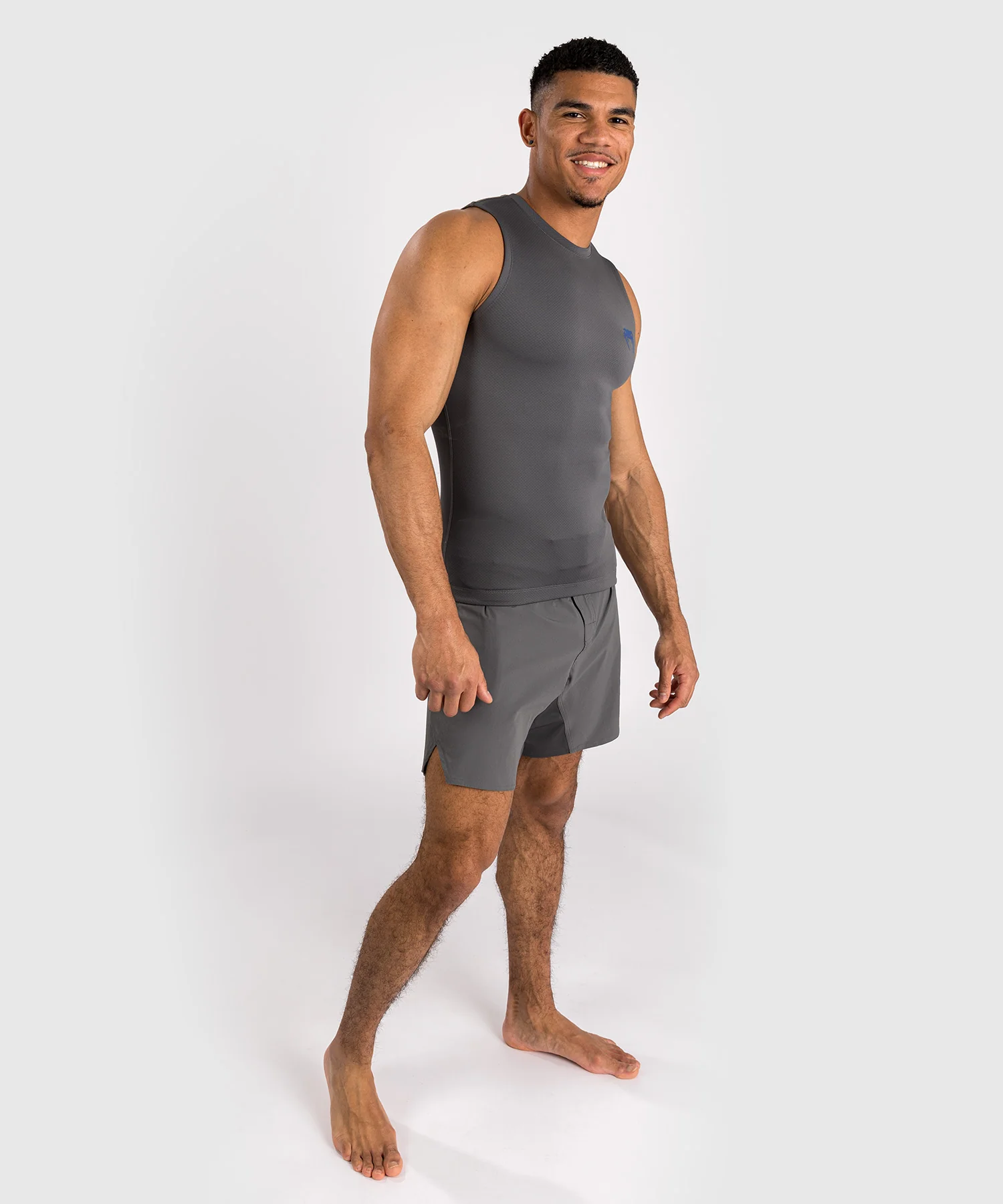 Rashguard sans manches pour hommes Venum Contender - Gris - Image 4