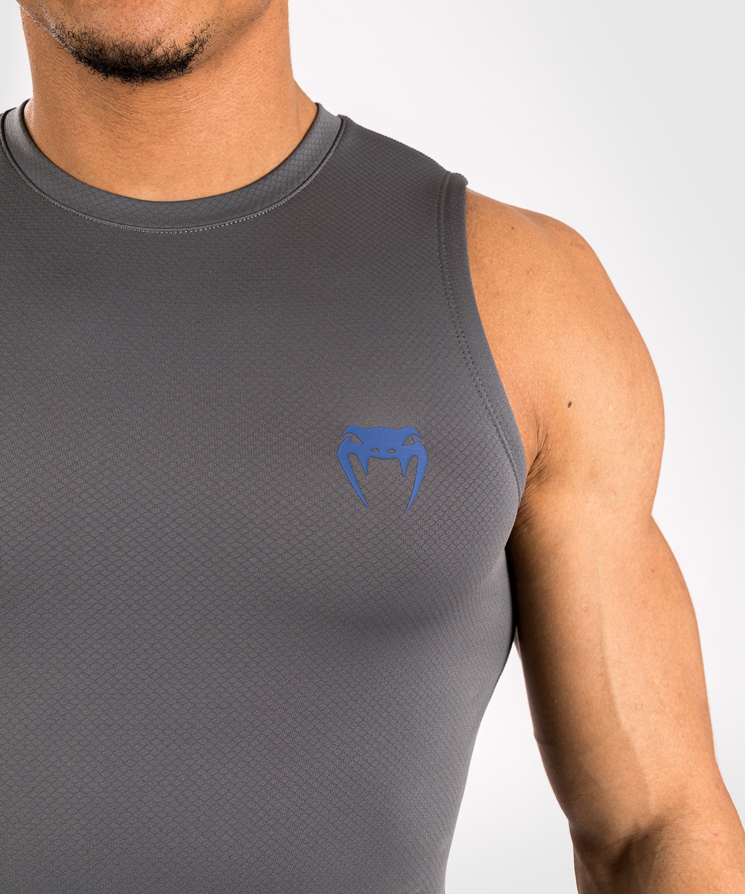 Rashguard sans manches pour hommes Venum Contender - Gris - Image 5