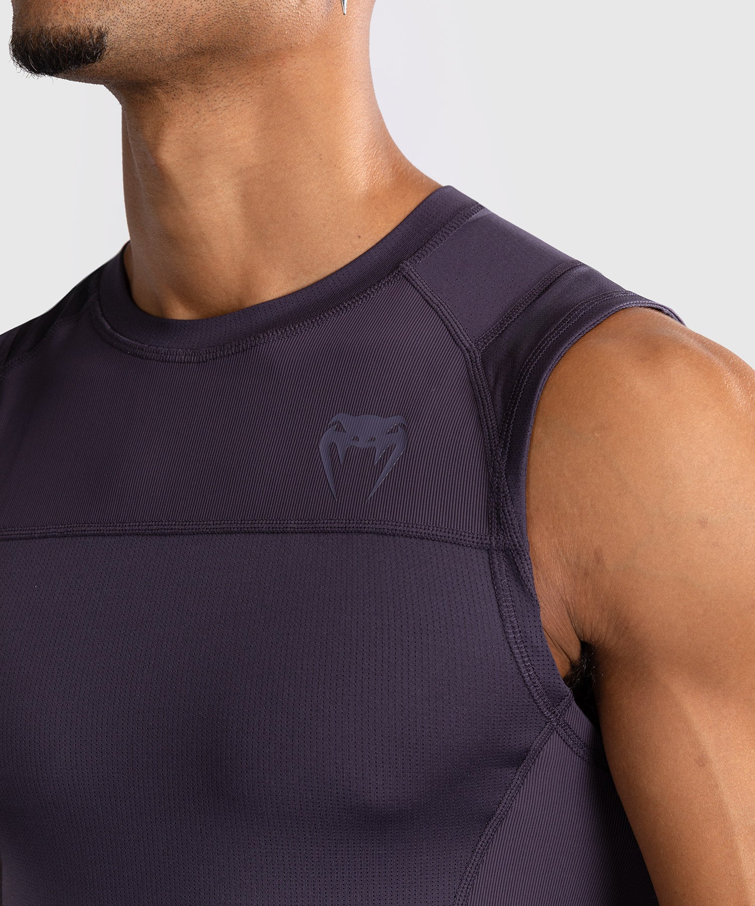 Rashguard sans Manches Venum G-Fit Air pour Hommes - Violet Intense - Image 4