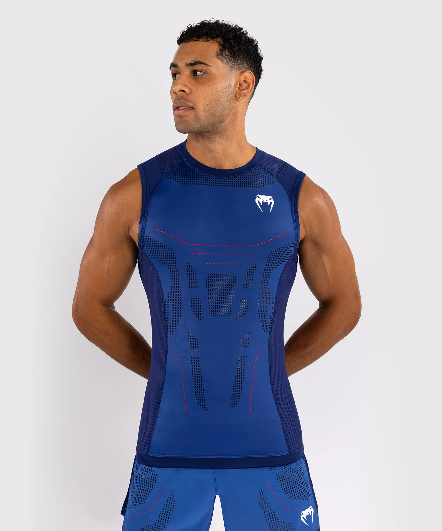 Rashguard Sans Manches Venum Technical 3.0 - Bleu Nuit