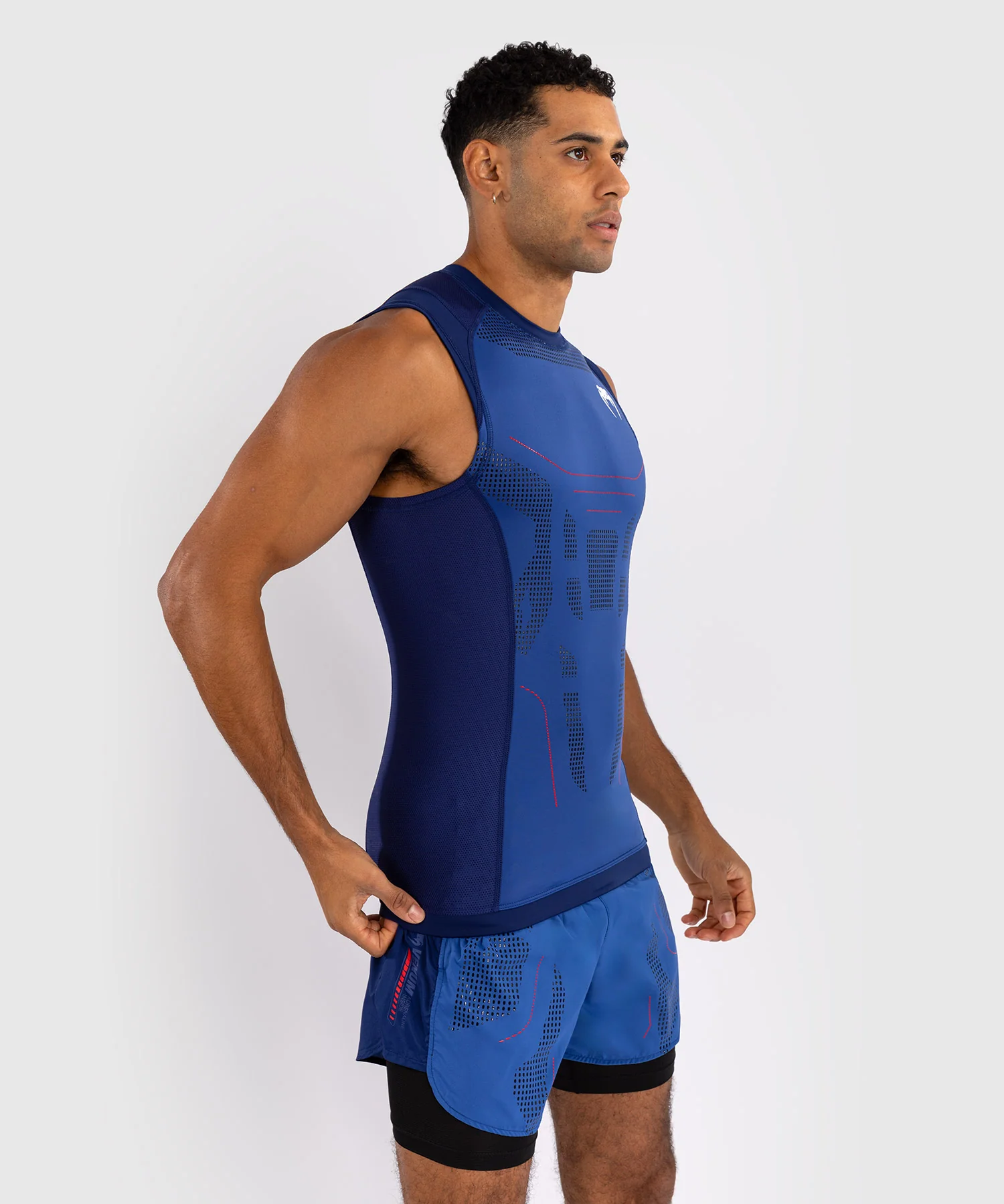 Rashguard Sans Manches Venum Technical 3.0 - Bleu Nuit - Image 3