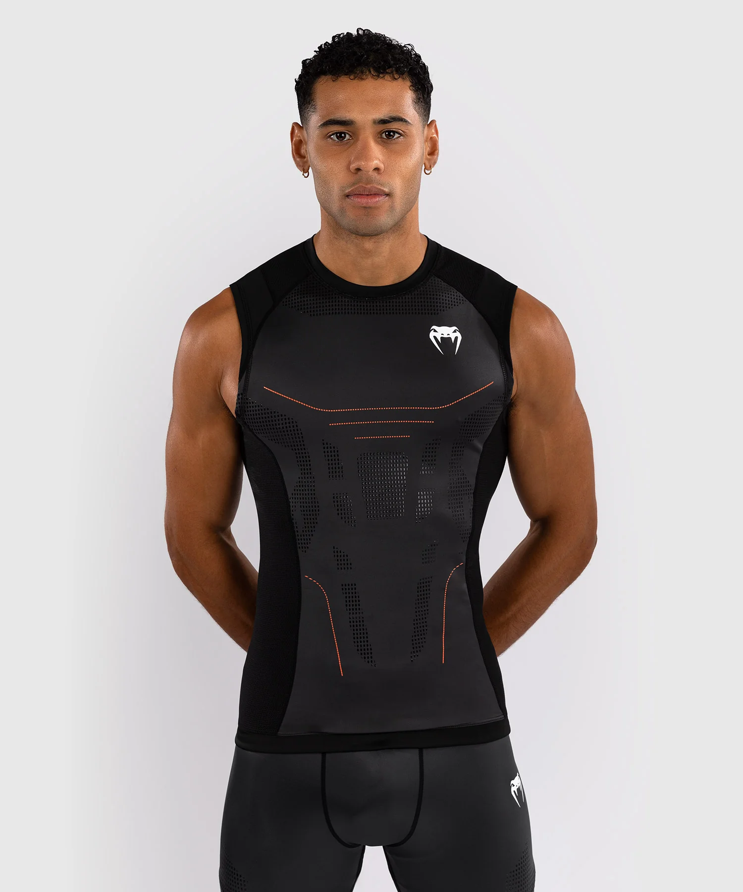 Rashguard Sans Manches Venum Technical 3.0 - Graphite - Image 2