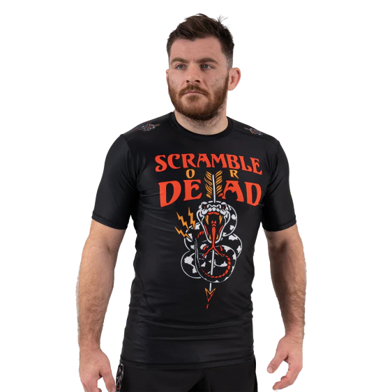 Rashguard Scramble Or Dead - Noir - Image 3