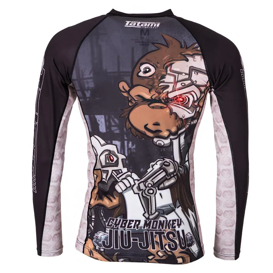 Rashguard Tatami Fightwear Cyber Thinker Monkey - Image 2