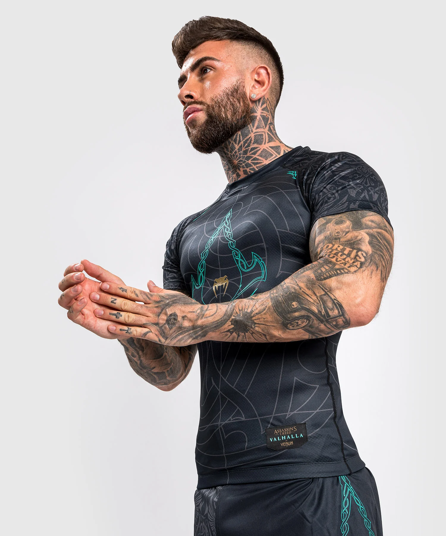 Rashguard Venum Assassin's Creed Reloaded - Manches Courtes - Noir - Image 2