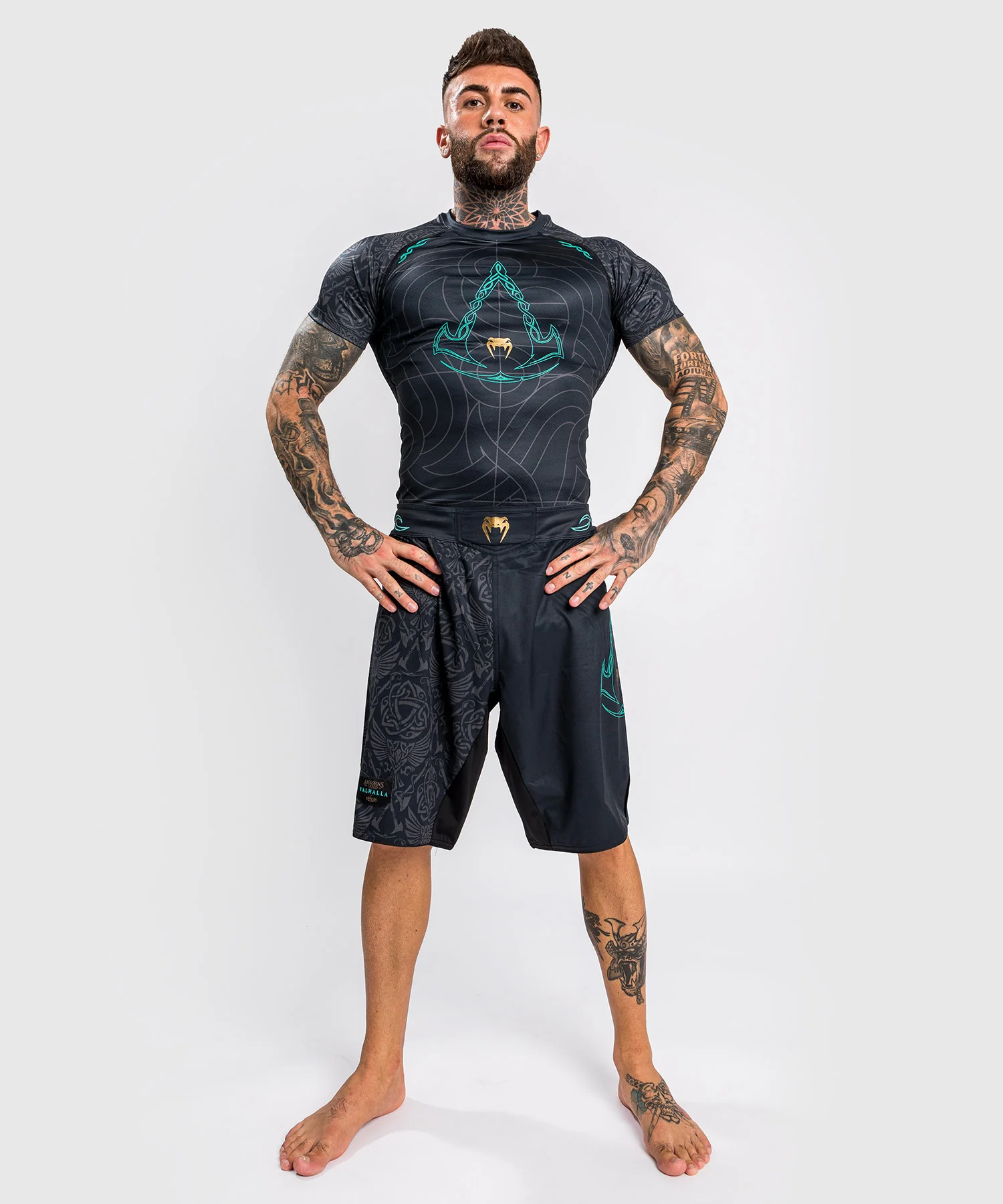 Rashguard Venum Assassin's Creed Reloaded - Manches Courtes - Noir - Image 4