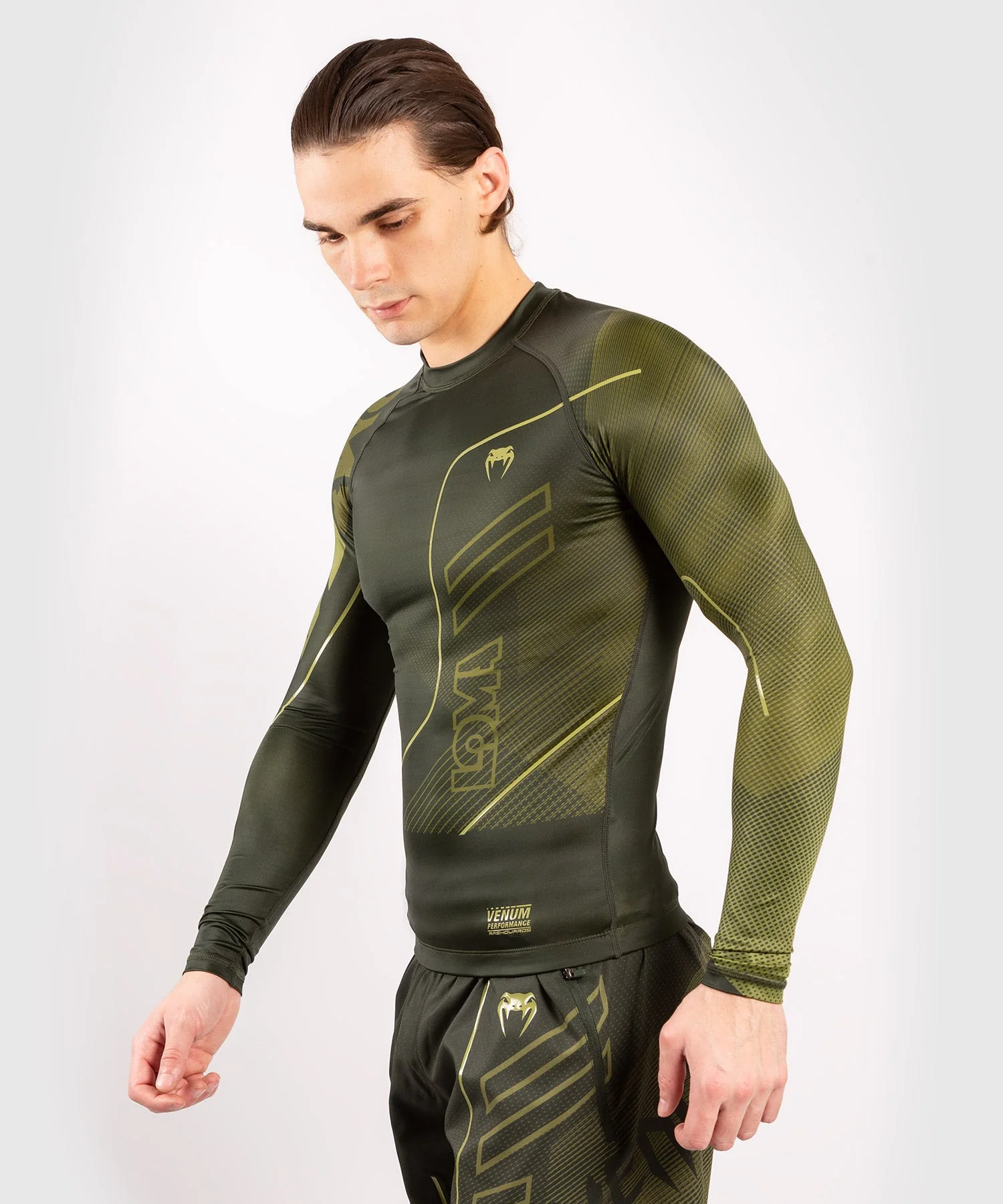 Rashguard Venum Commando Edition Loma Manches Longues - Kaki - Image 2
