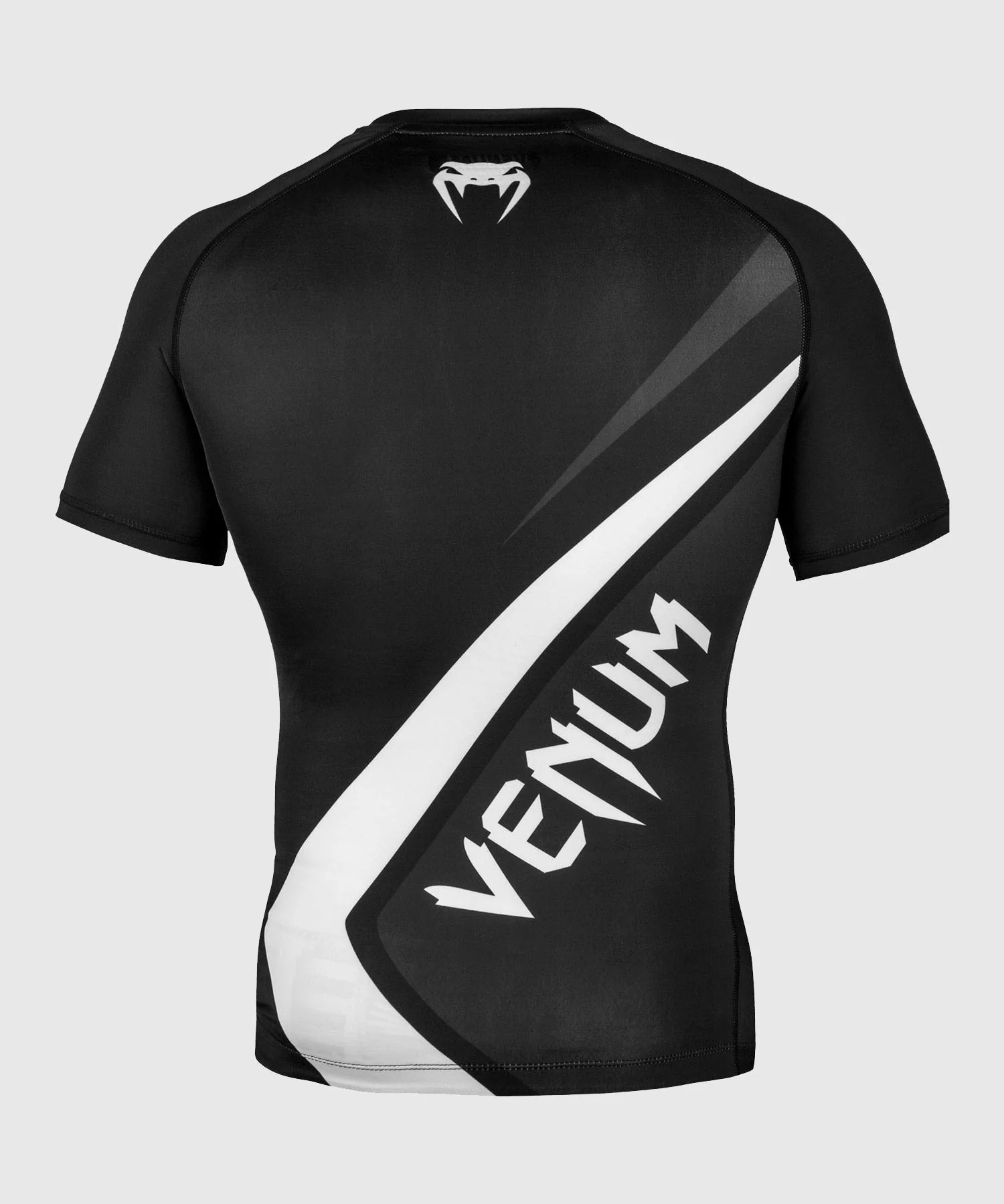 Rashguard Venum Contender 4.0 - Manches courtes - Noir/Gris-Blanc - Image 2