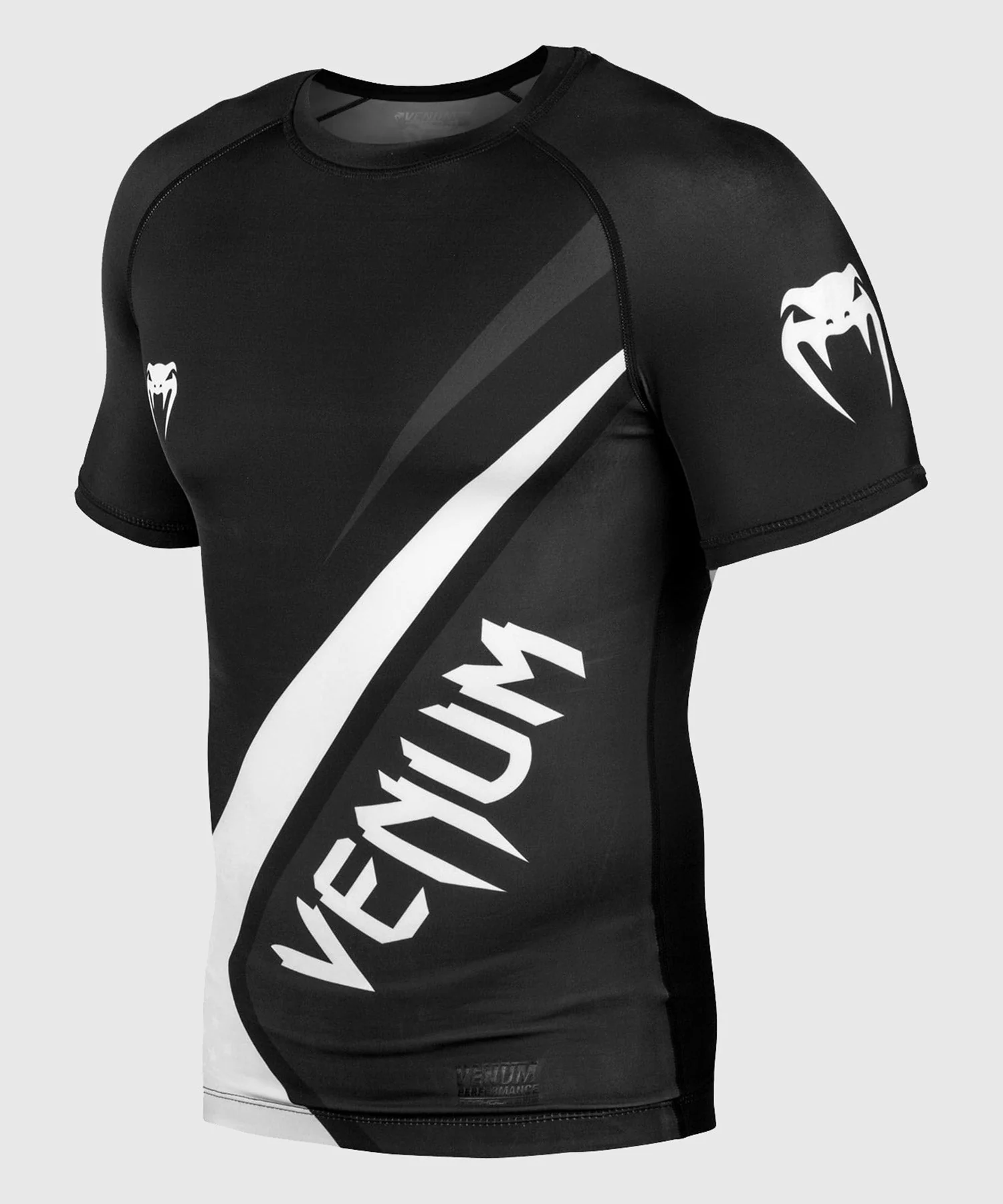 Rashguard Venum Contender 4.0 - Manches courtes - Noir/Gris-Blanc - Image 3