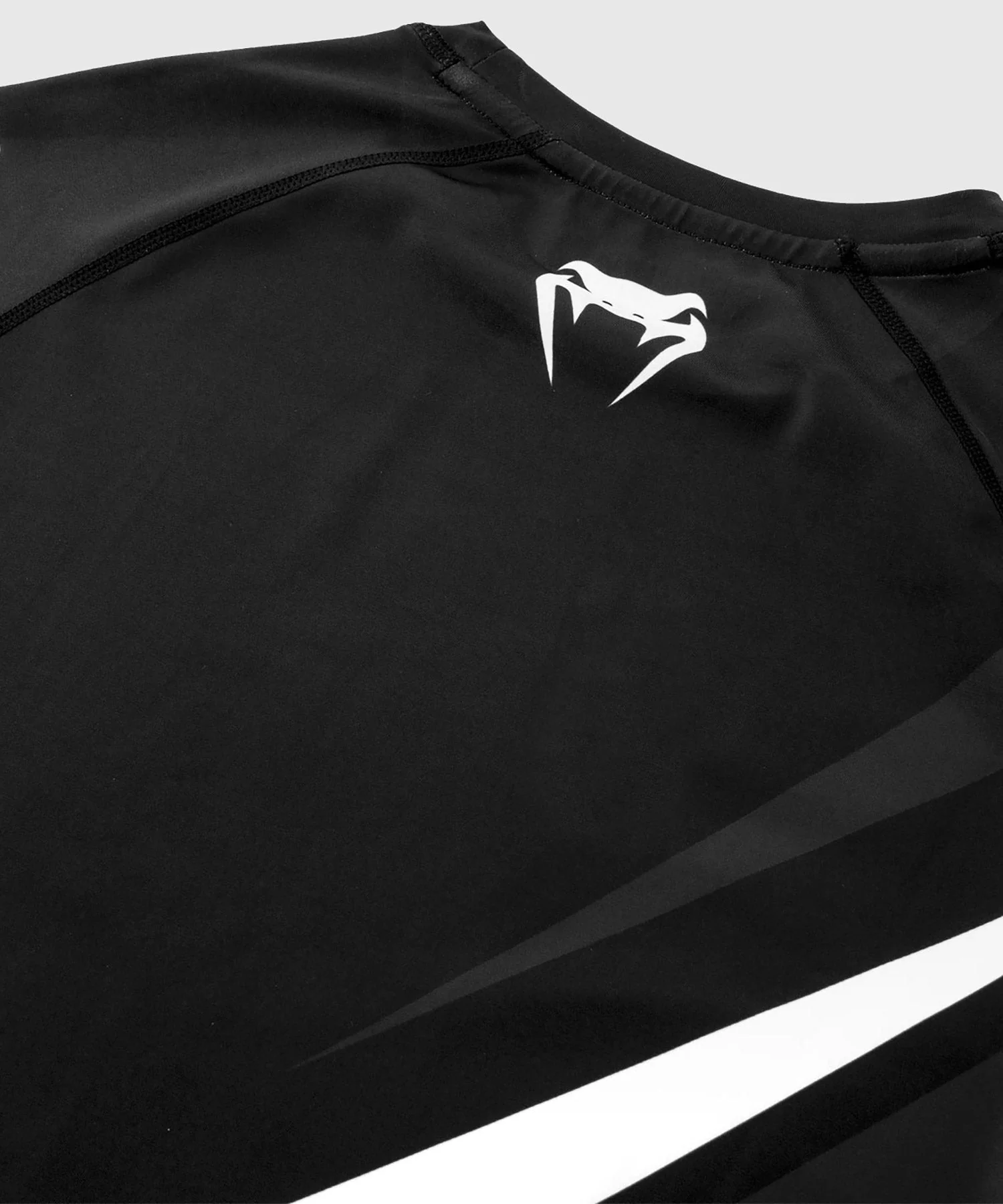 Rashguard Venum Contender 4.0 - Manches courtes - Noir/Gris-Blanc - Image 6