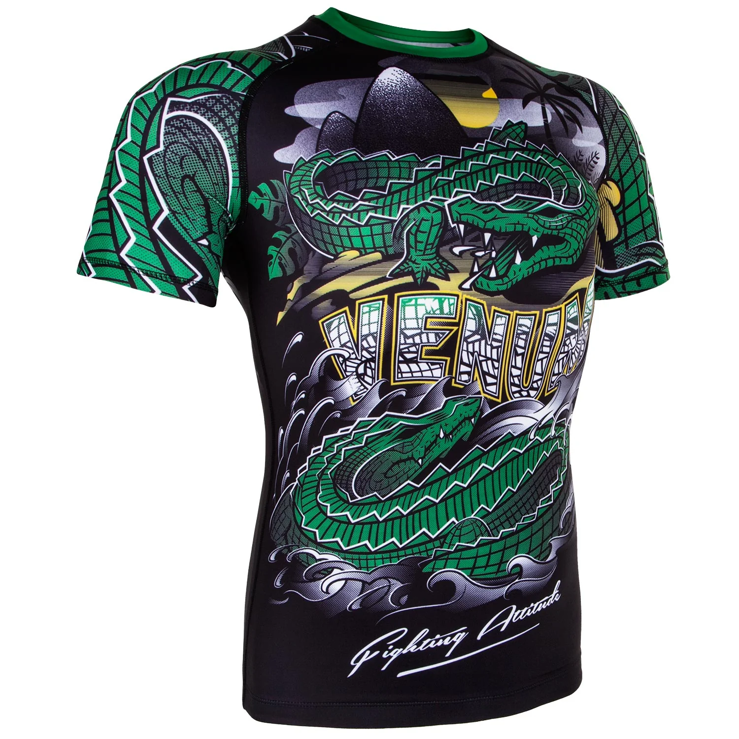 Rashguard Venum Crocodile - Manches courtes - Image 3