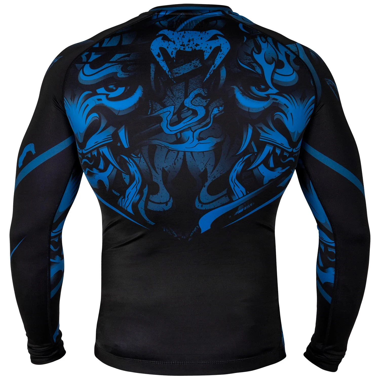Rashguard Venum Devil - Manches longues - Bleu marine/Noir - Image 4