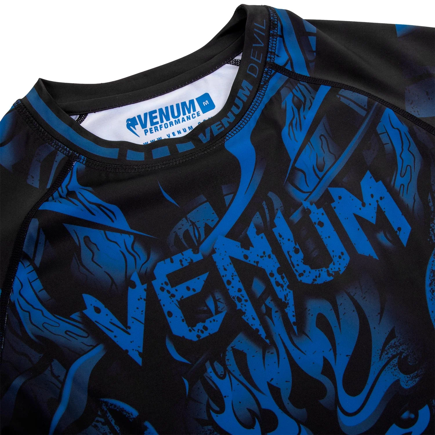 Rashguard Venum Devil - Manches longues - Bleu marine/Noir - Image 5