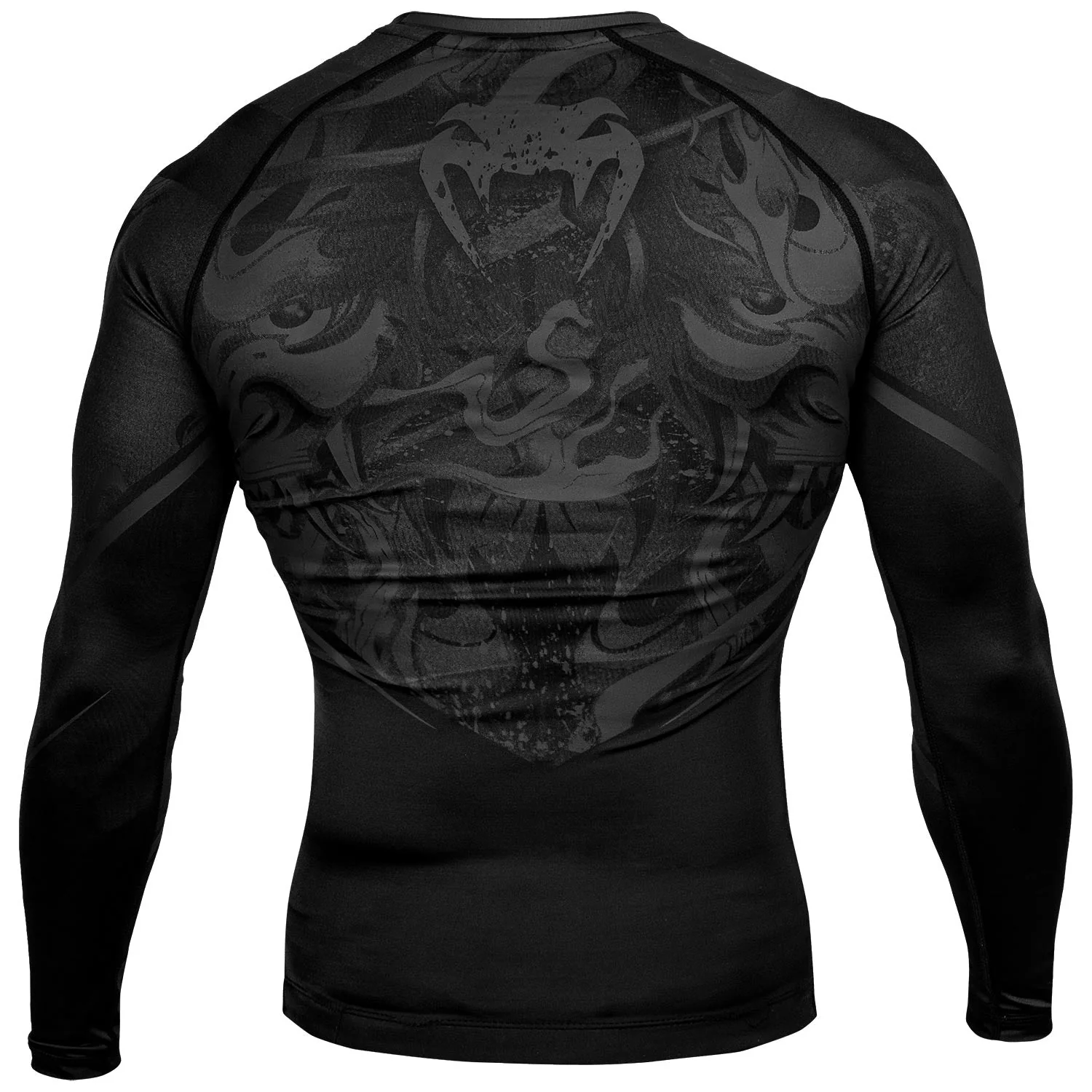 Rashguard Venum Devil - Manches longues - Noir/Noir - Image 3