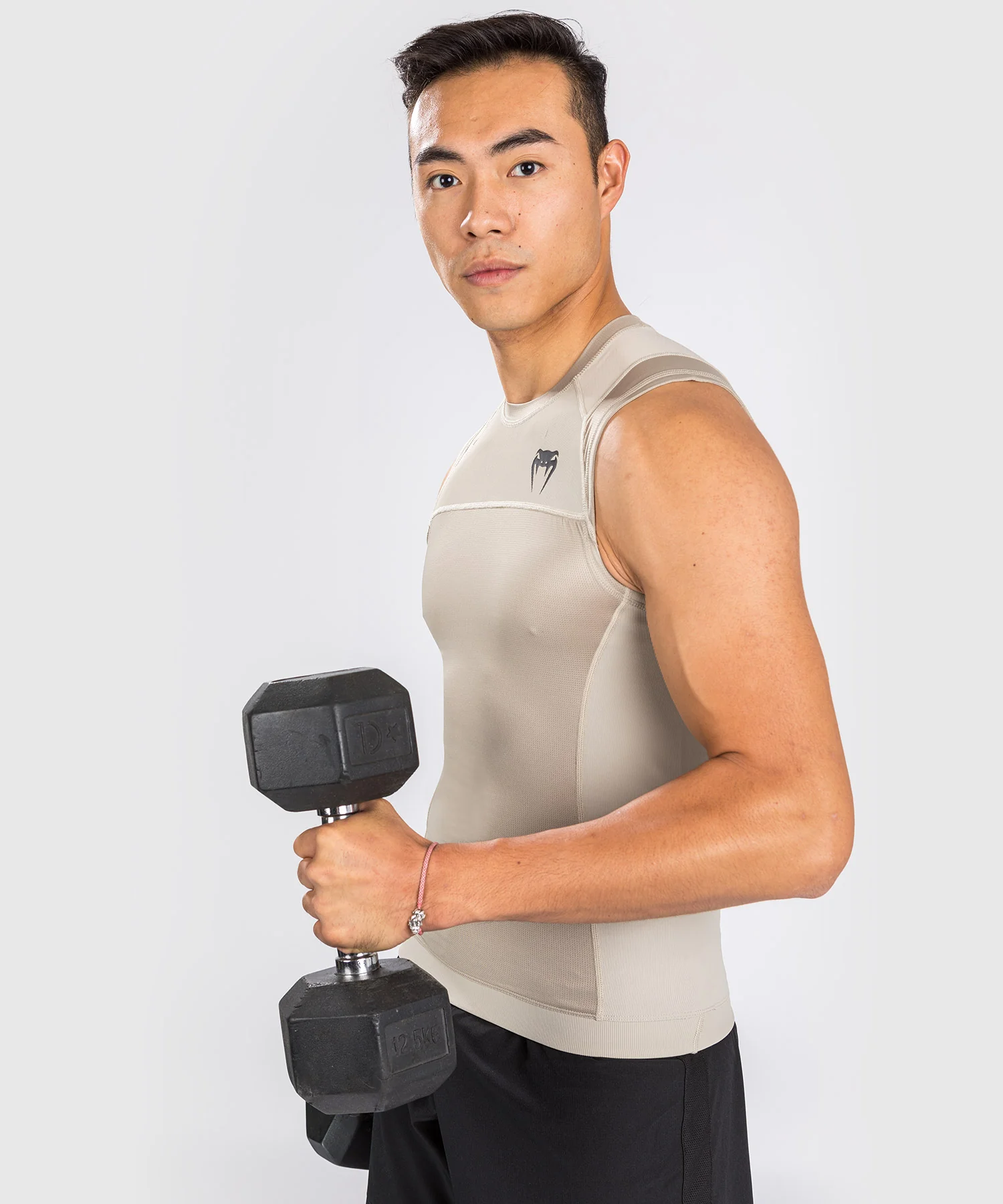 Rashguard Venum G-Fit Air sans manches - Sable - Image 5