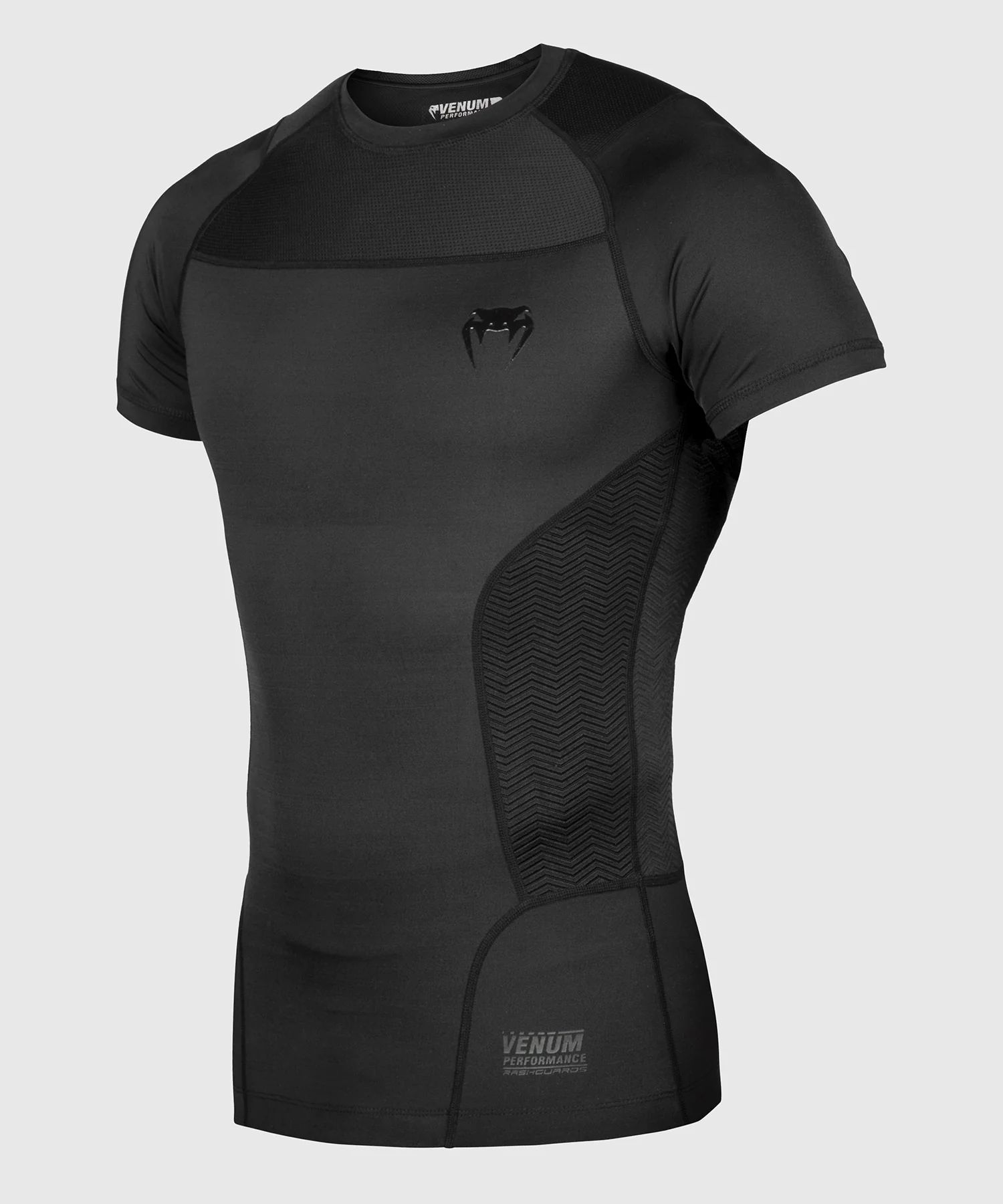 Rashguard Venum G-Fit - Manches Courtes- Noir - Image 3