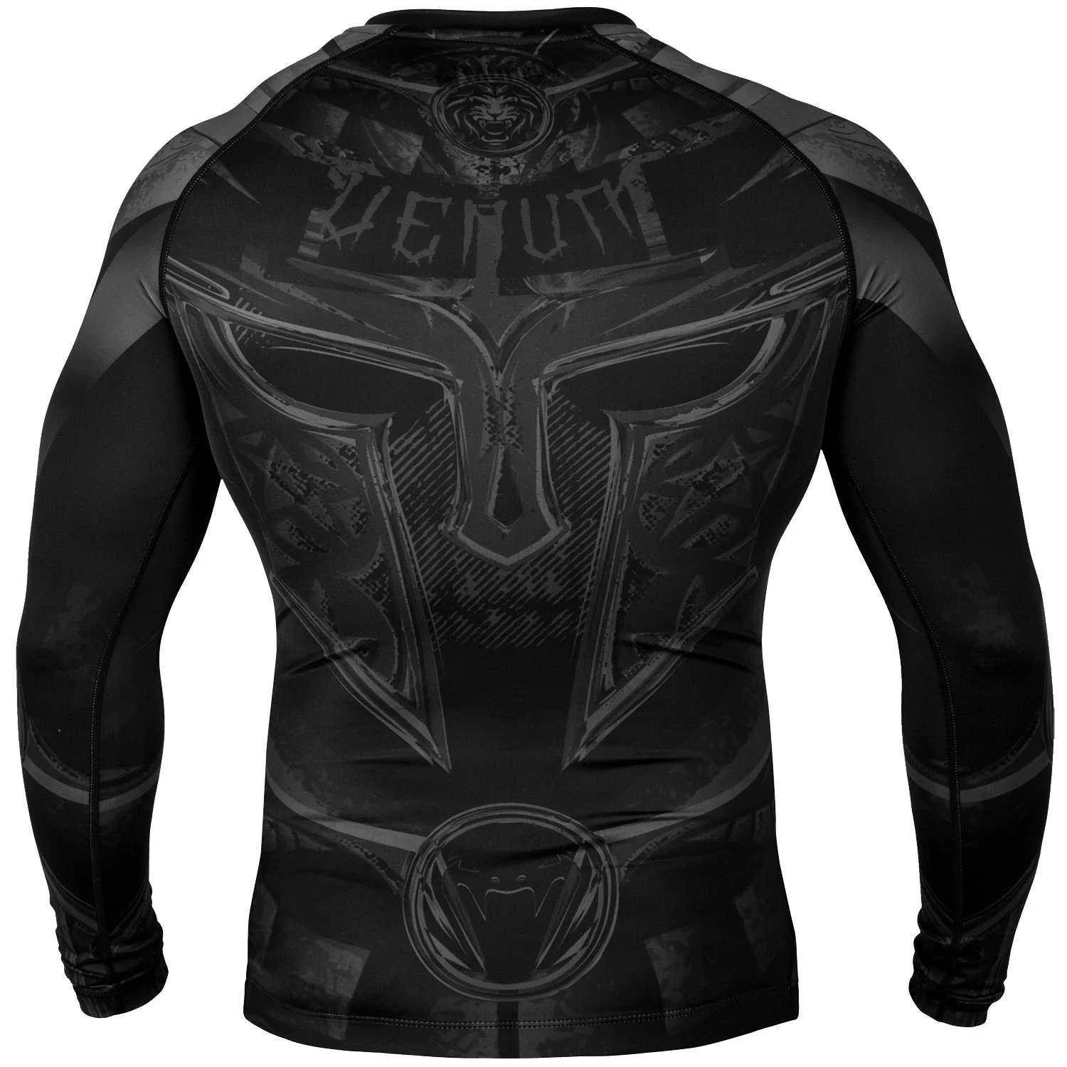 Rashguard Venum Gladiator 3.0 Manches longues - Noir/Noir - Exclusivité - Image 4