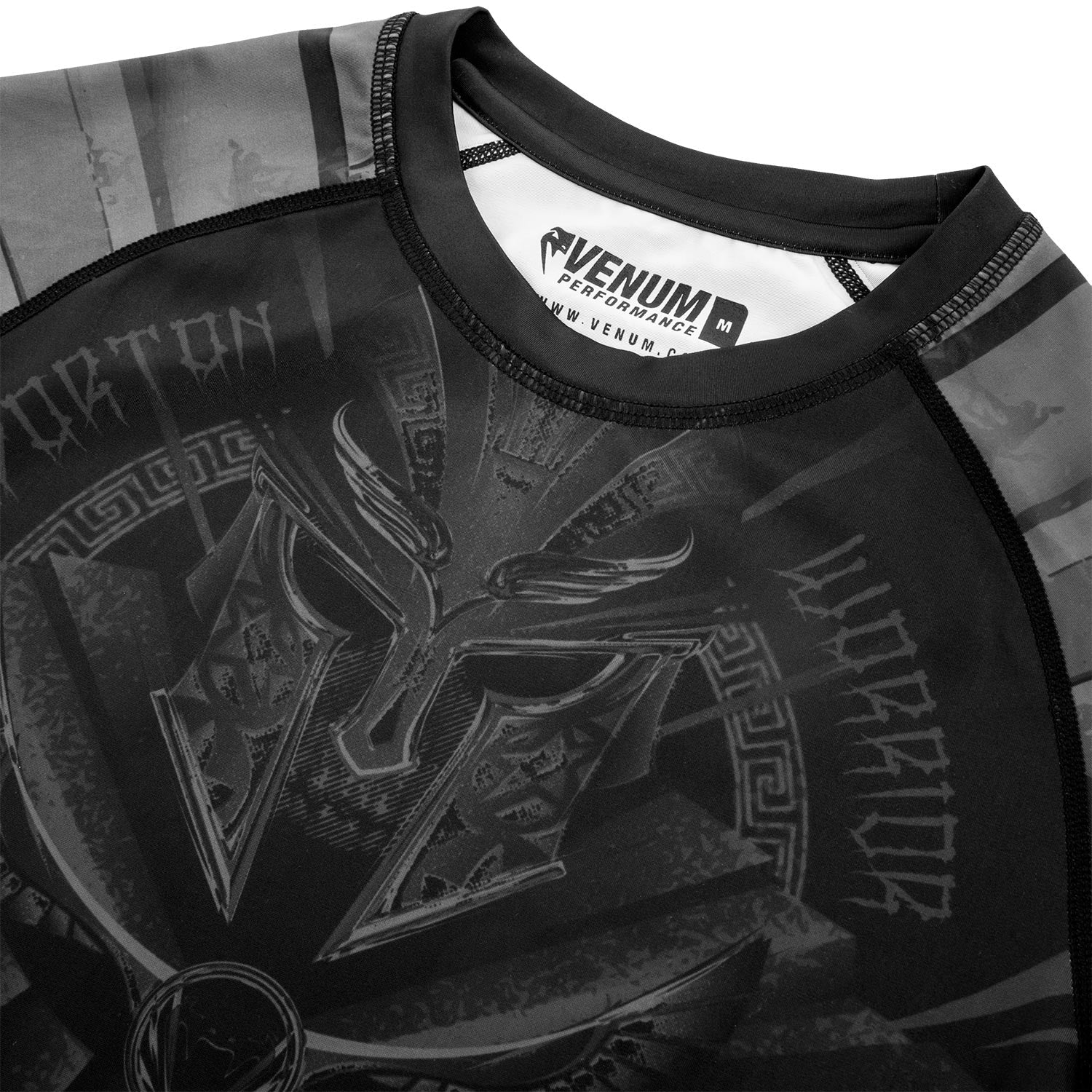 Rashguard Venum Gladiator 3.0 Manches longues - Noir/Noir - Exclusivité - Image 5