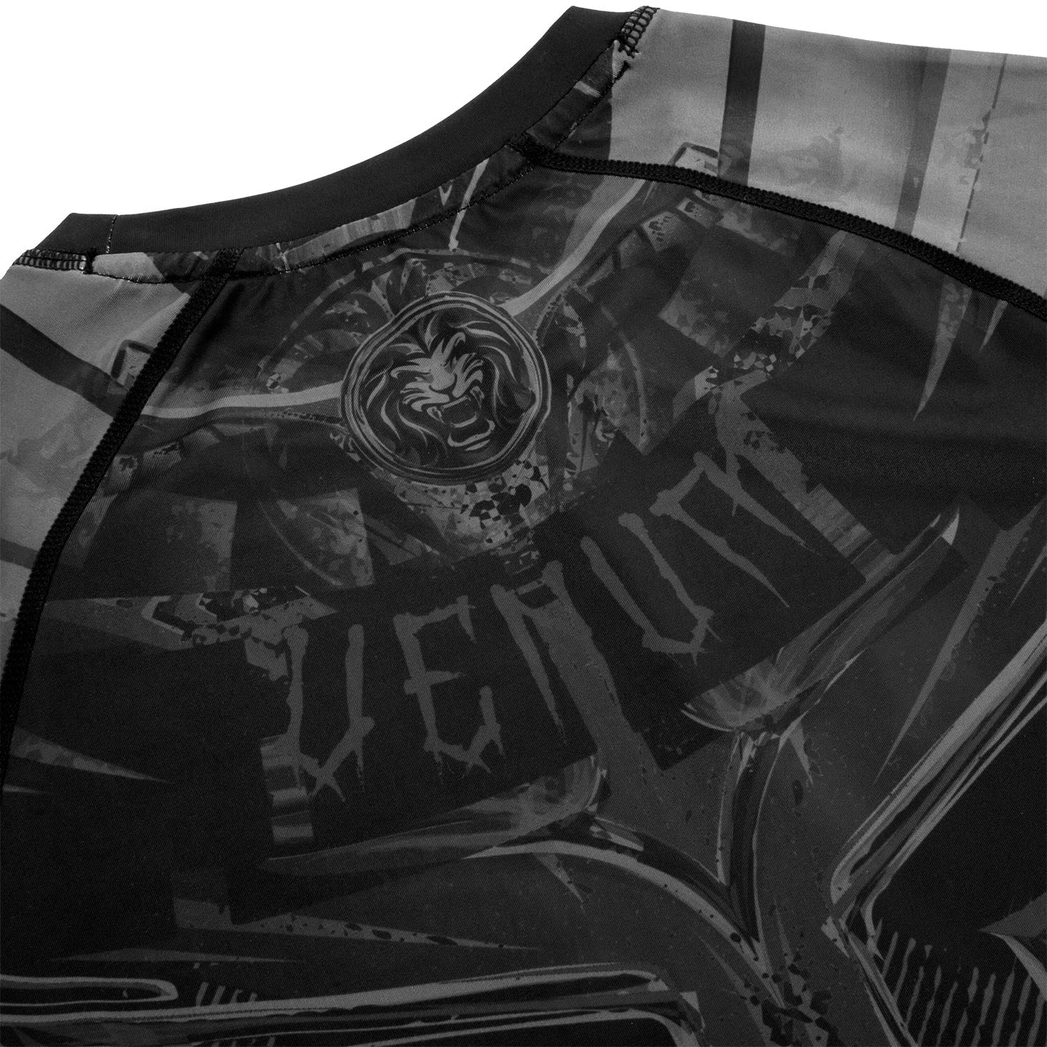 Rashguard Venum Gladiator 3.0 Manches longues - Noir/Noir - Exclusivité - Image 6