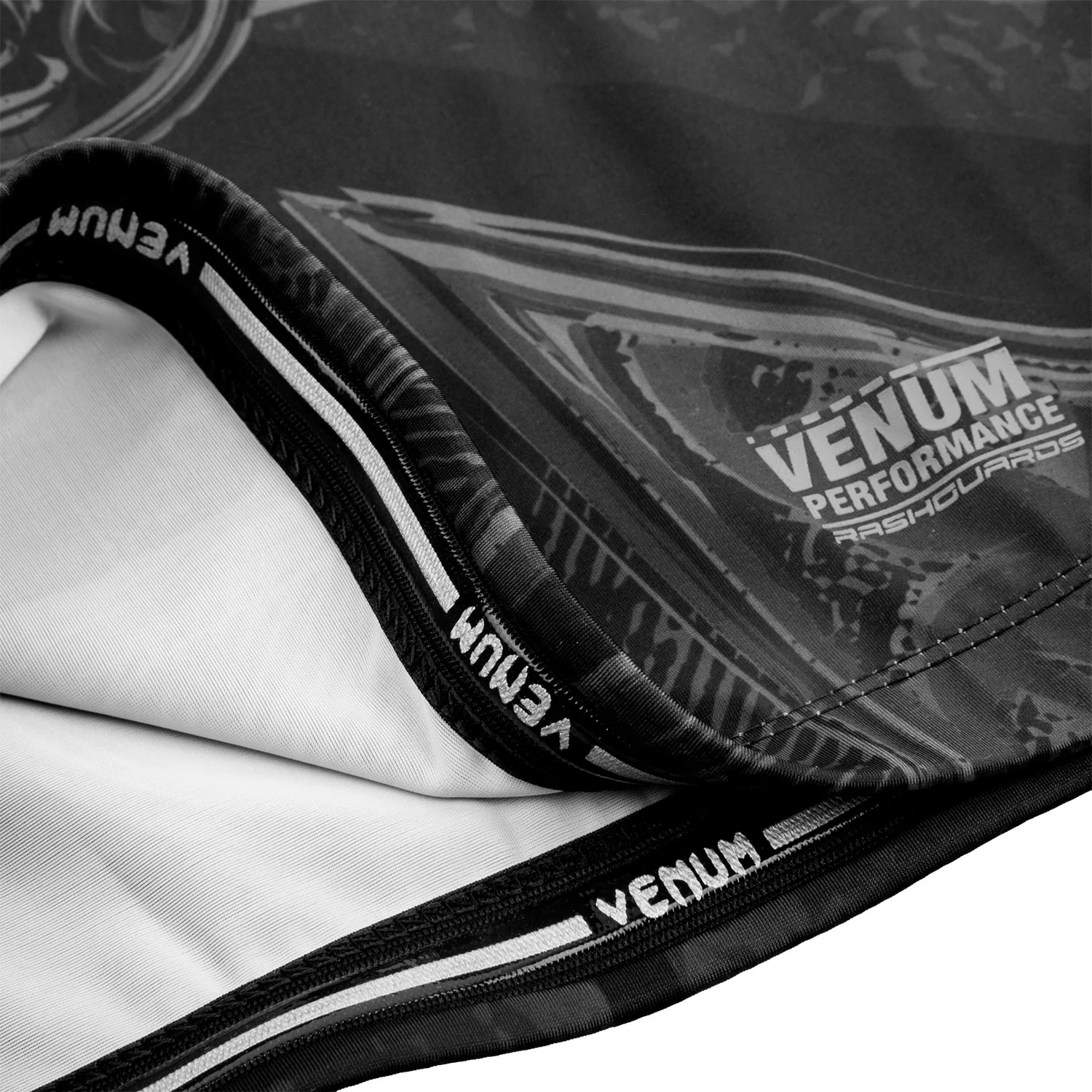 Rashguard Venum Gladiator 3.0 Manches longues - Noir/Noir - Exclusivité - Image 7