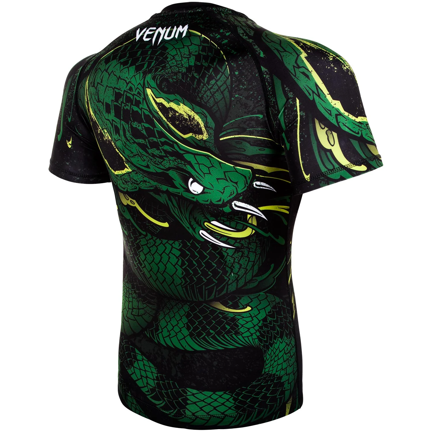 Rashguard Venum Green Viper - Manches courtes - Noir/Vert - Image 4
