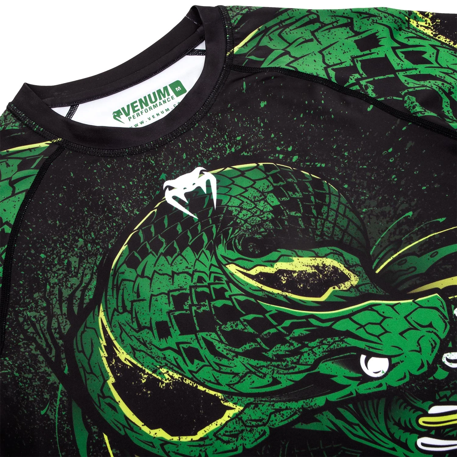 Rashguard Venum Green Viper - Manches Longues - Noir/Vert - Image 5