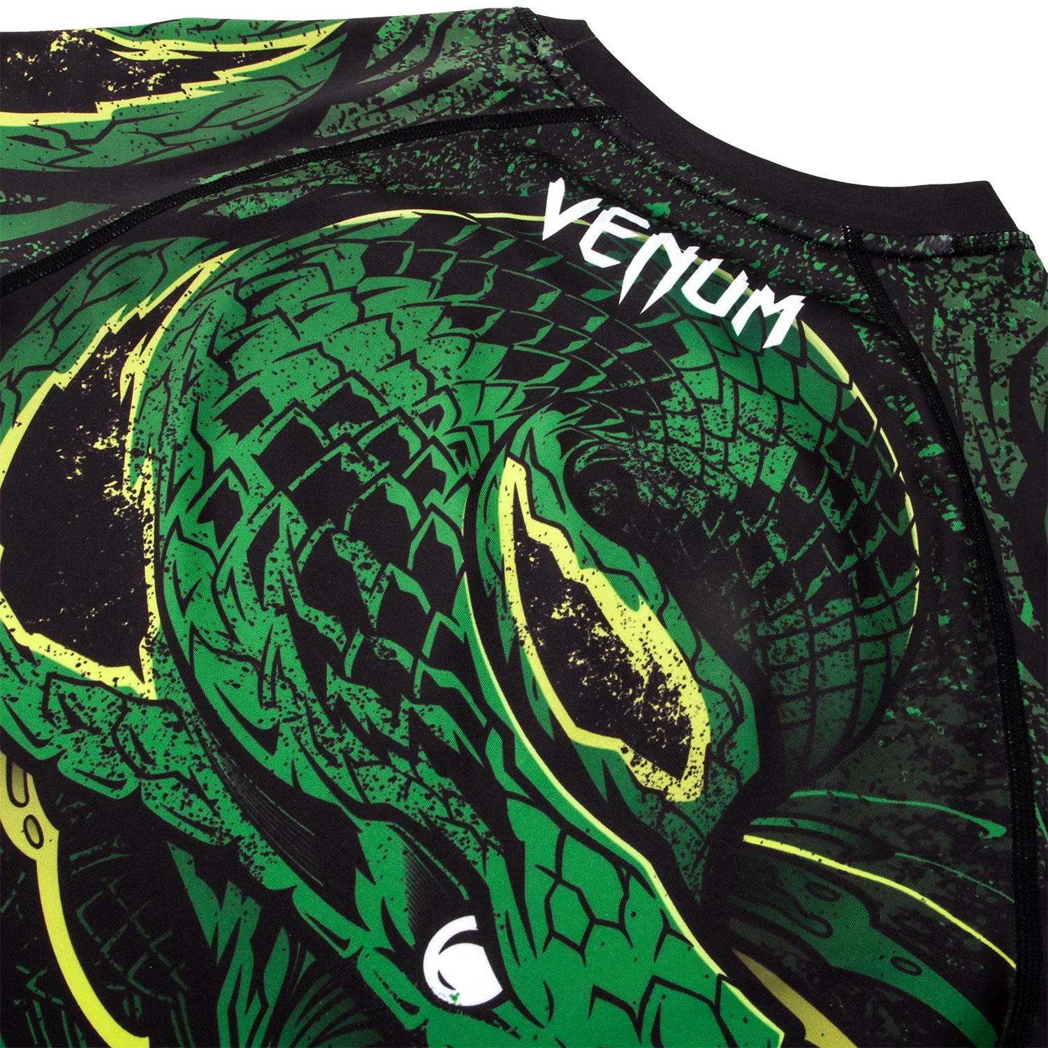 Rashguard Venum Green Viper - Manches Longues - Noir/Vert - Image 6