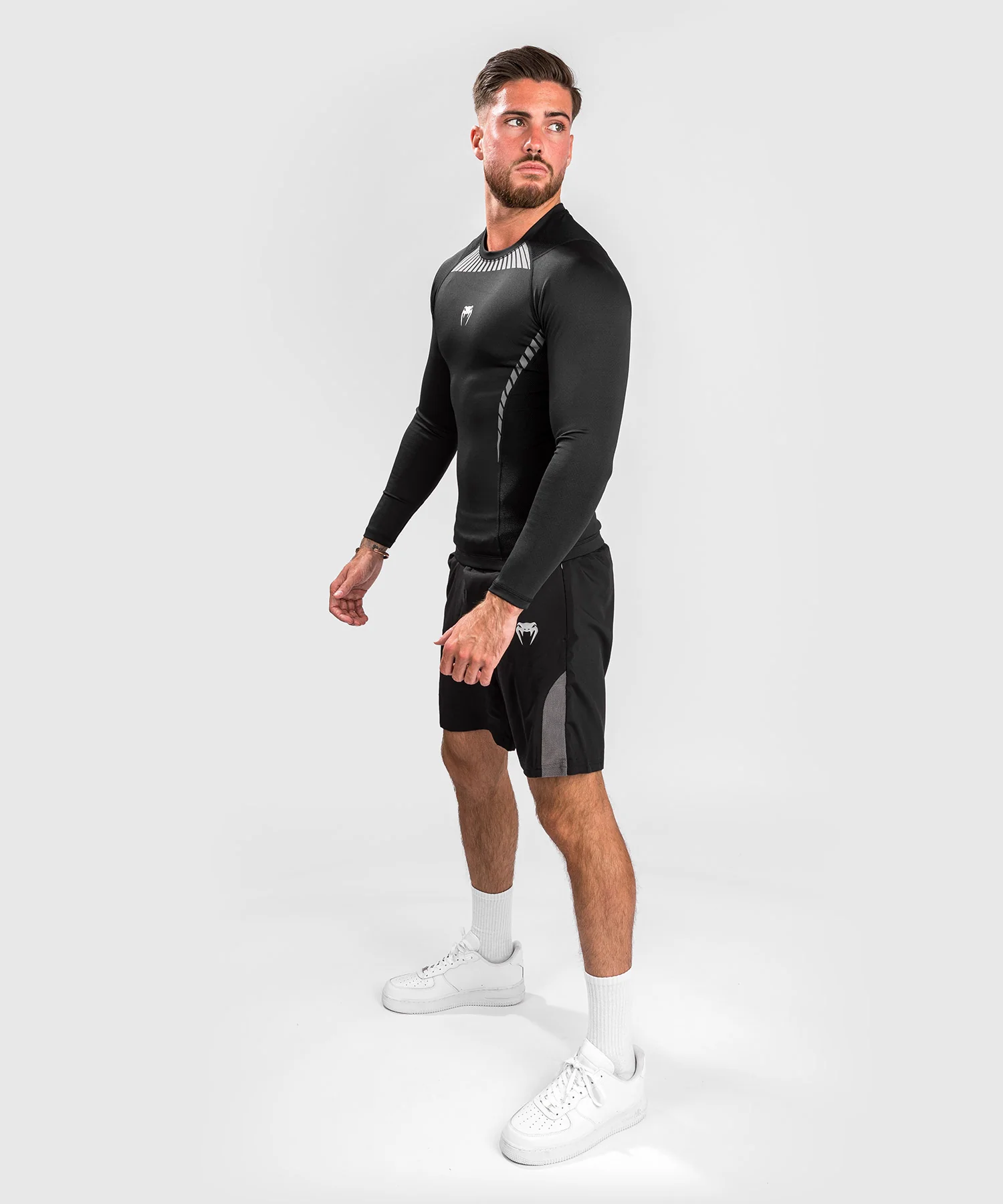 Rashguard Venum Jaws 2.0 - Manches Longues - Noir - Image 6