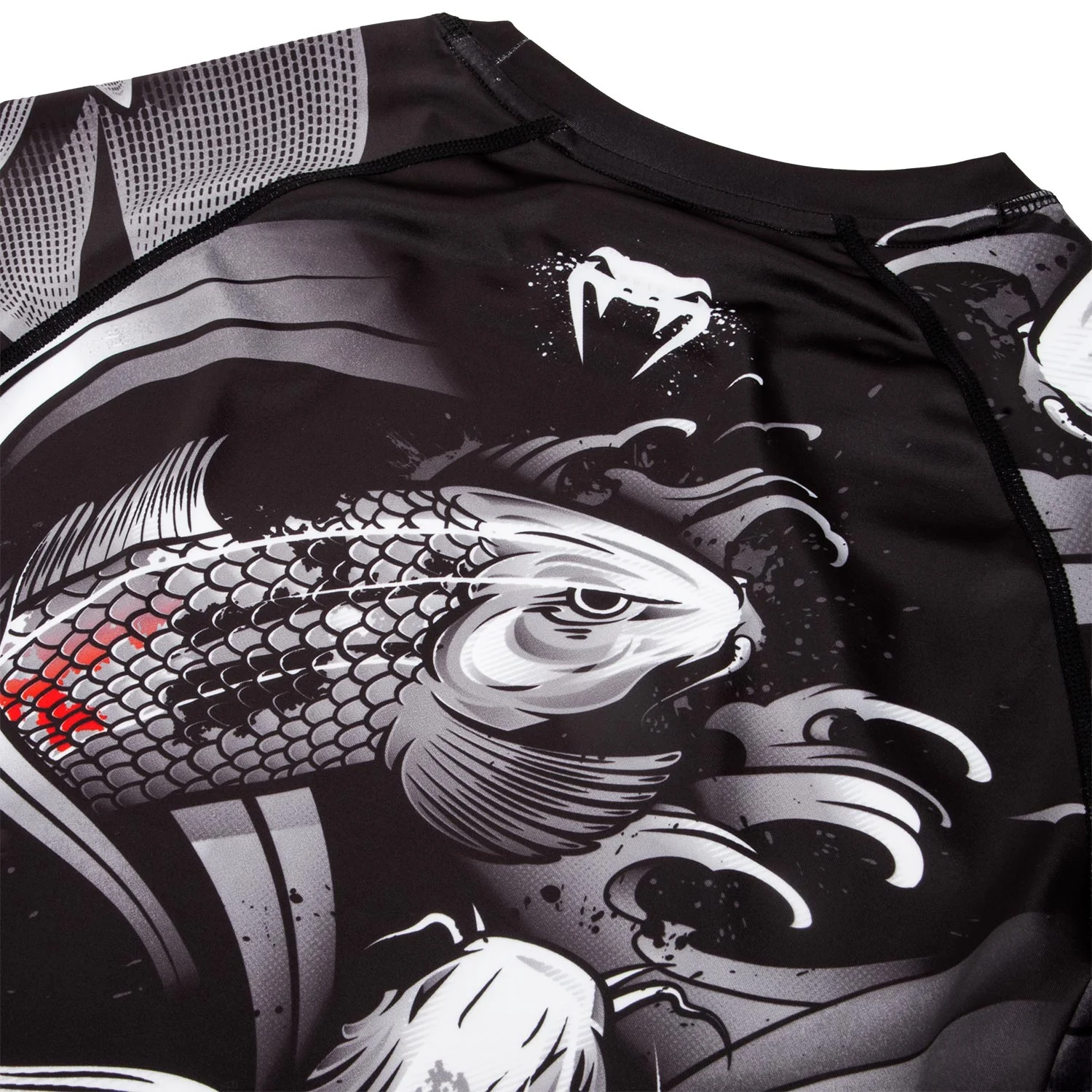 Rashguard Venum Koi 2.0 - Manches longues - Noir/Blanc - Image 6