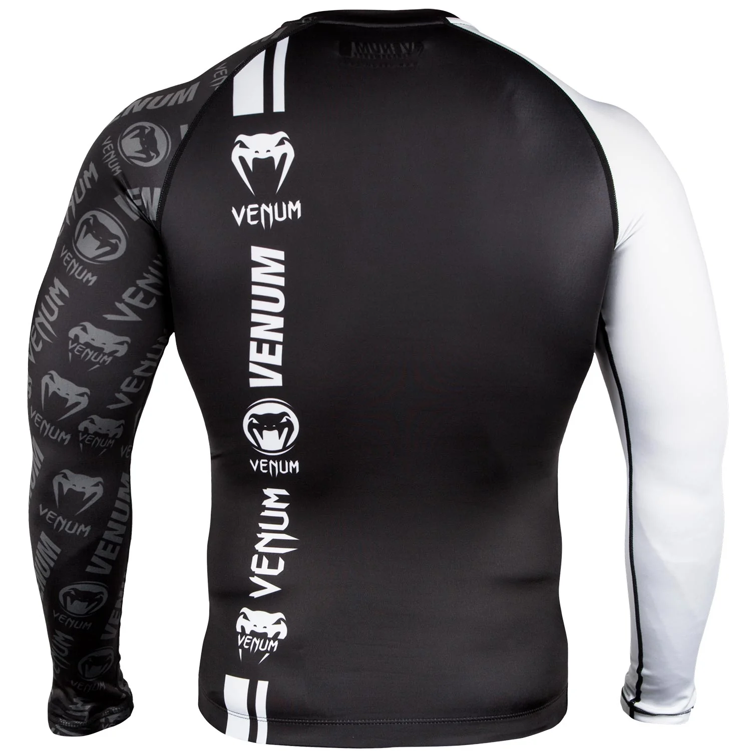 Rashguard Venum Logos - Manches Longues - Noir/Blanc - Image 3