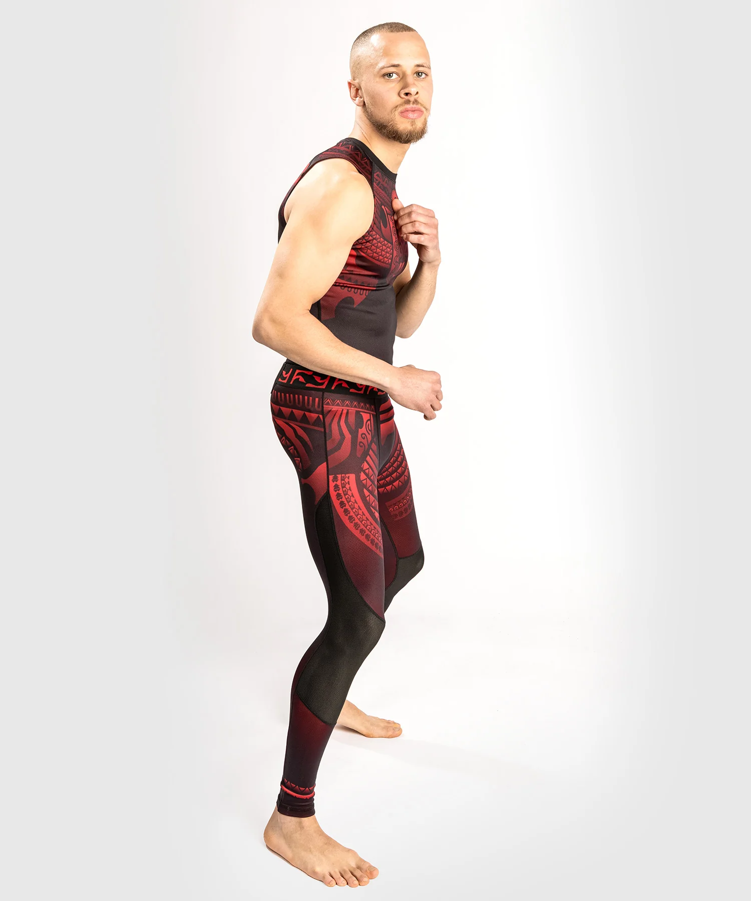 Rashguard Venum Nakahi - Sans Manche - Noir/Rouge - Image 4