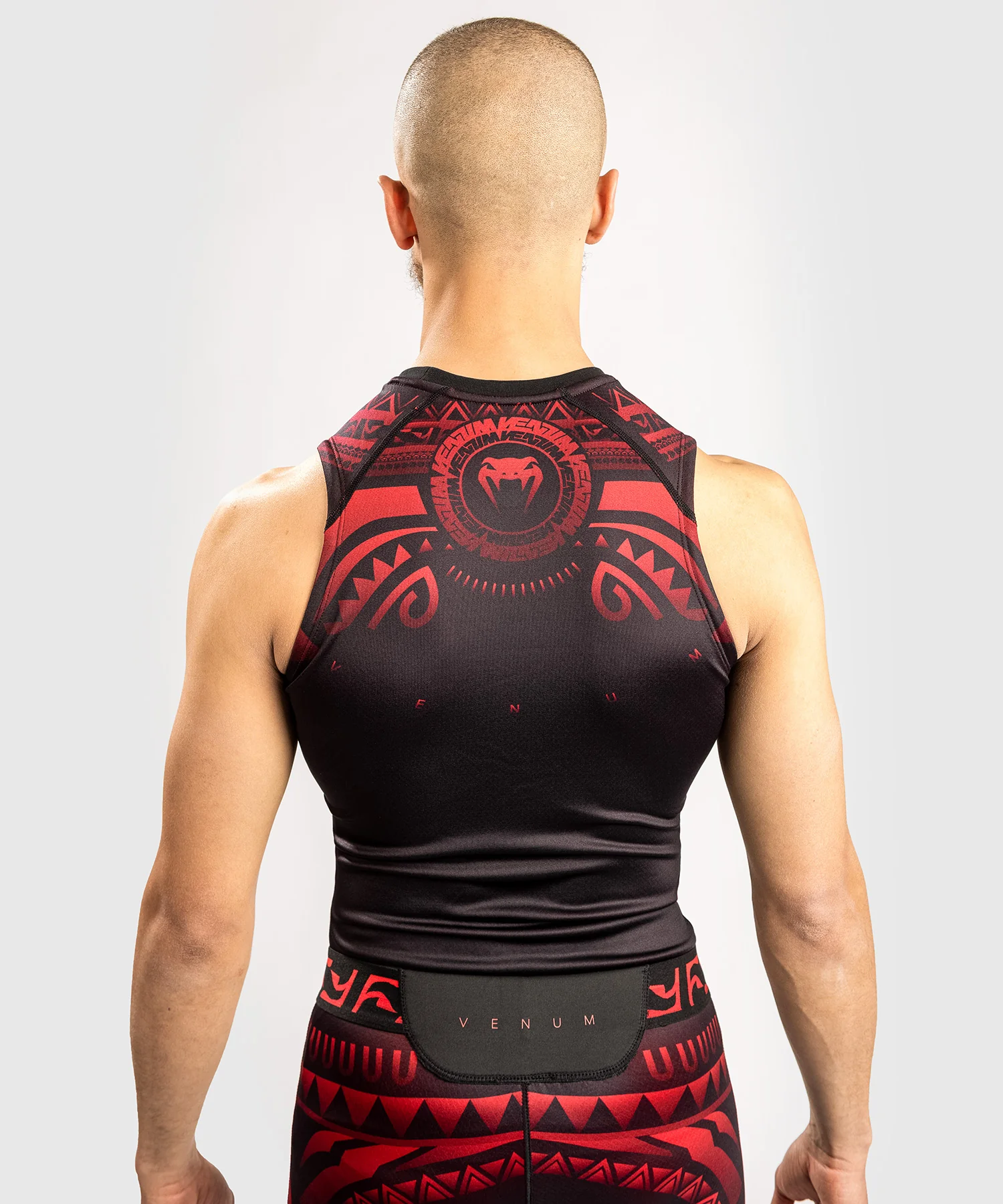 Rashguard Venum Nakahi - Sans Manche - Noir/Rouge - Image 6