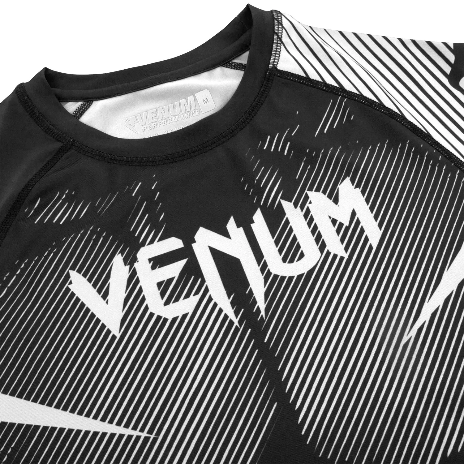 Rashguard Venum NoGi 2.0 - Manches Longues Approuvé IBJJF - Noir/Blanc - Image 5