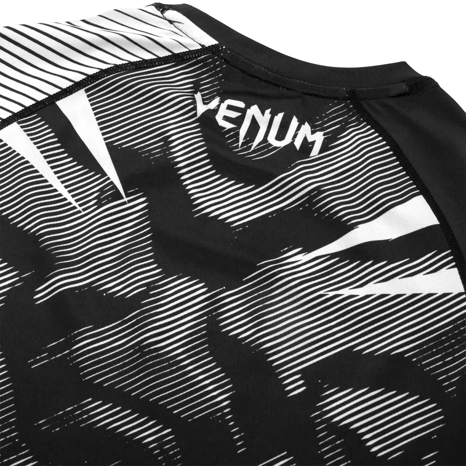 Rashguard Venum NoGi 2.0 - Manches Longues Approuvé IBJJF - Noir/Blanc - Image 6