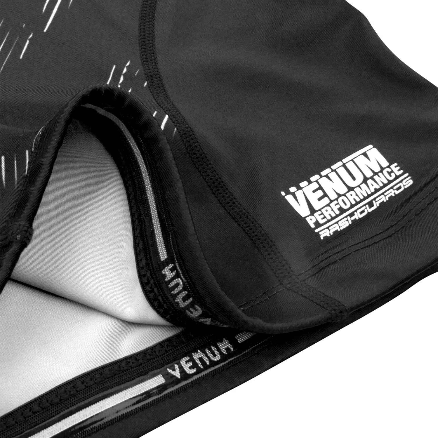 Rashguard Venum NoGi 2.0 - Manches Longues Approuvé IBJJF - Noir/Blanc - Image 7