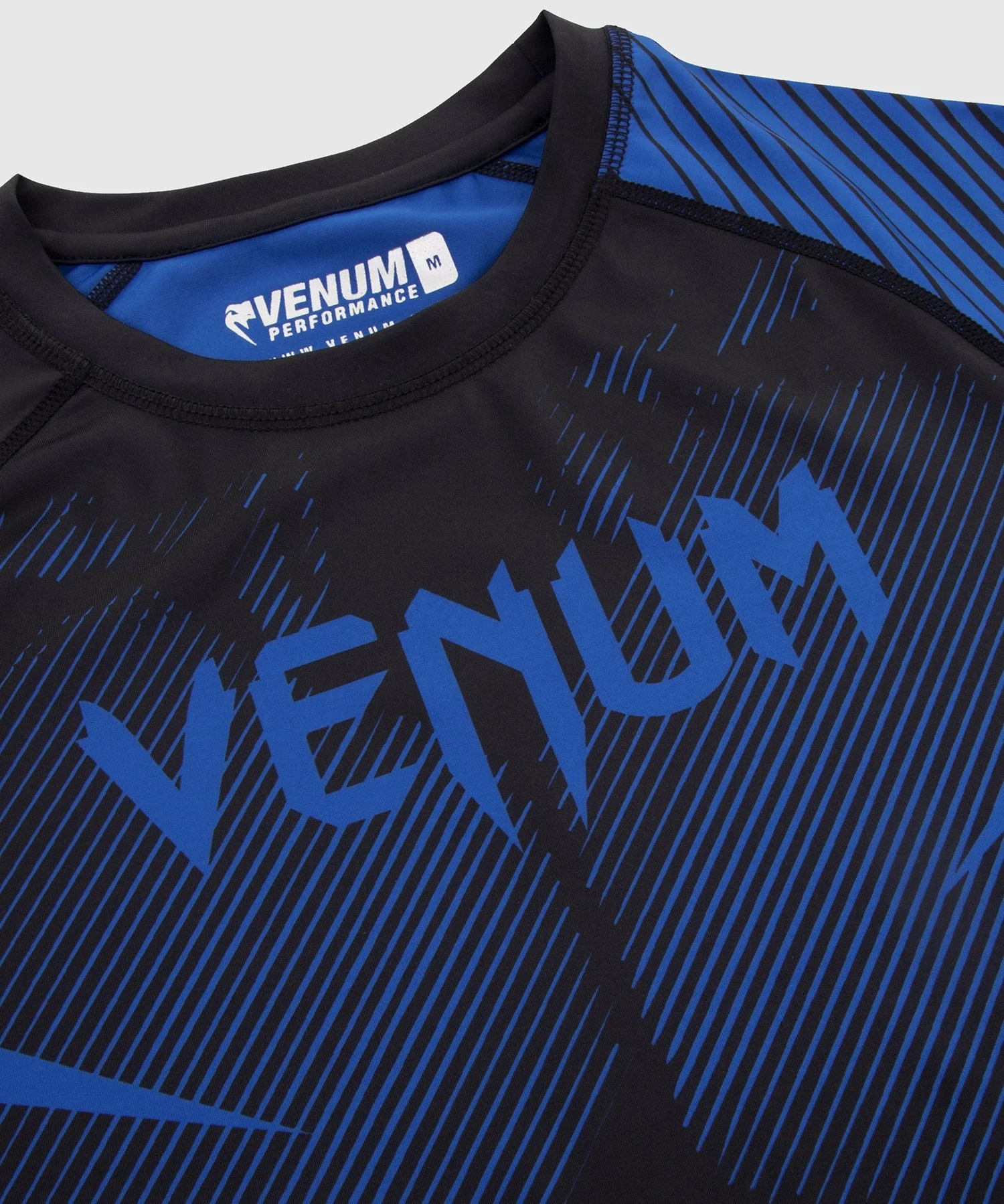 Rashguard Venum NoGi 2.0 - Manches Longues Approuvé IBJJF - Noir/Bleu - Image 5