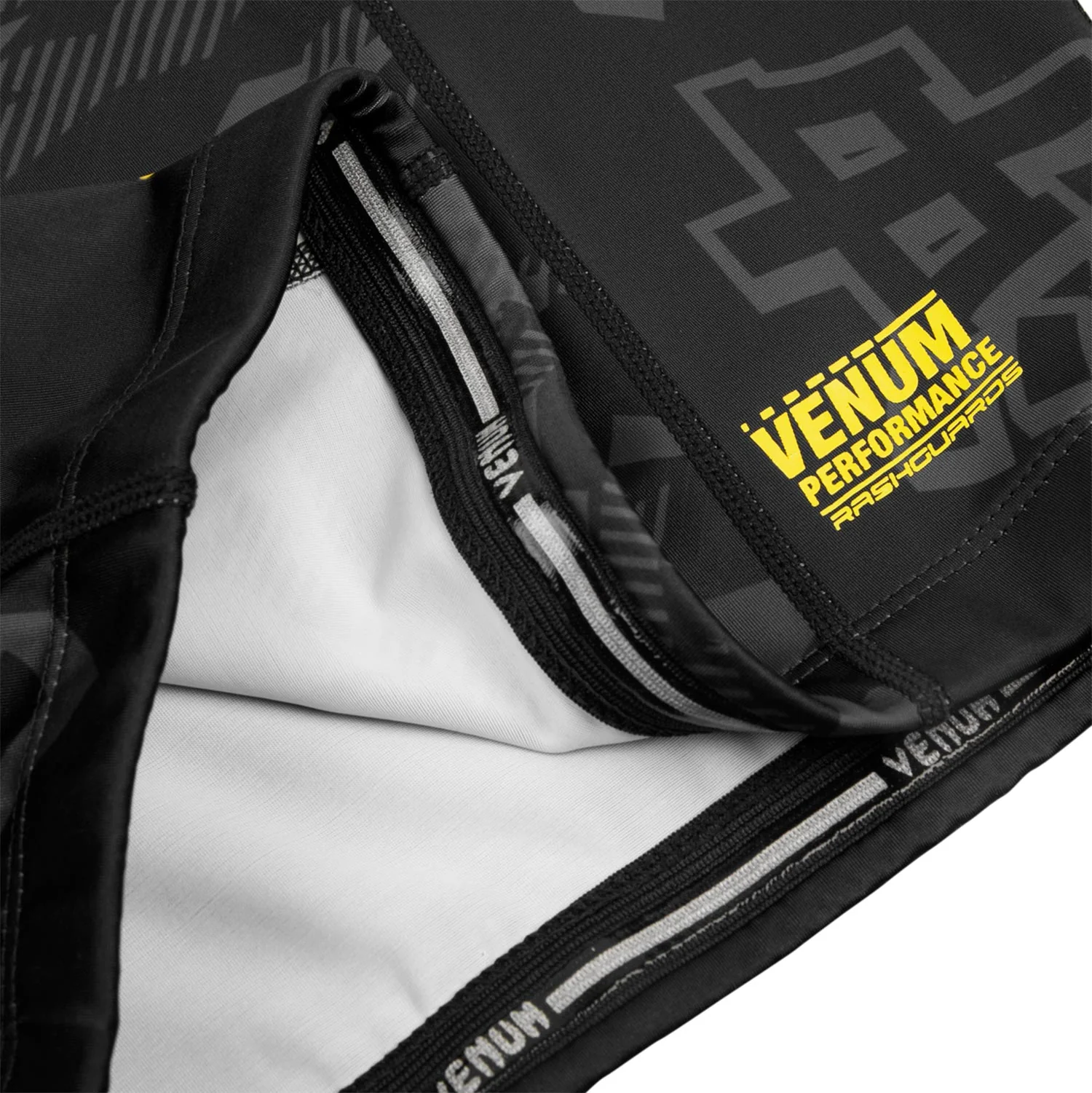 Rashguard Venum Okinawa 2.0 - Manches courtes - Noir/Jaune - Image 7