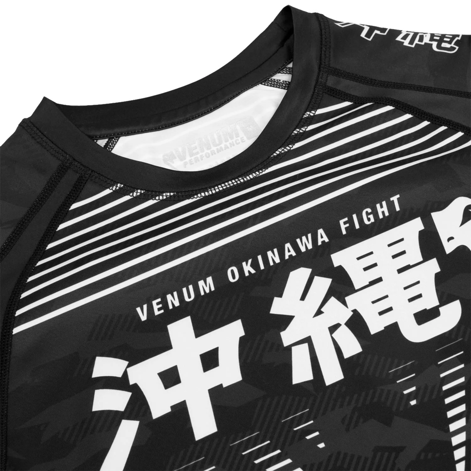Rashguard Venum Okinawa 2.0 - Manches longues - Noir/Blanc - Image 5