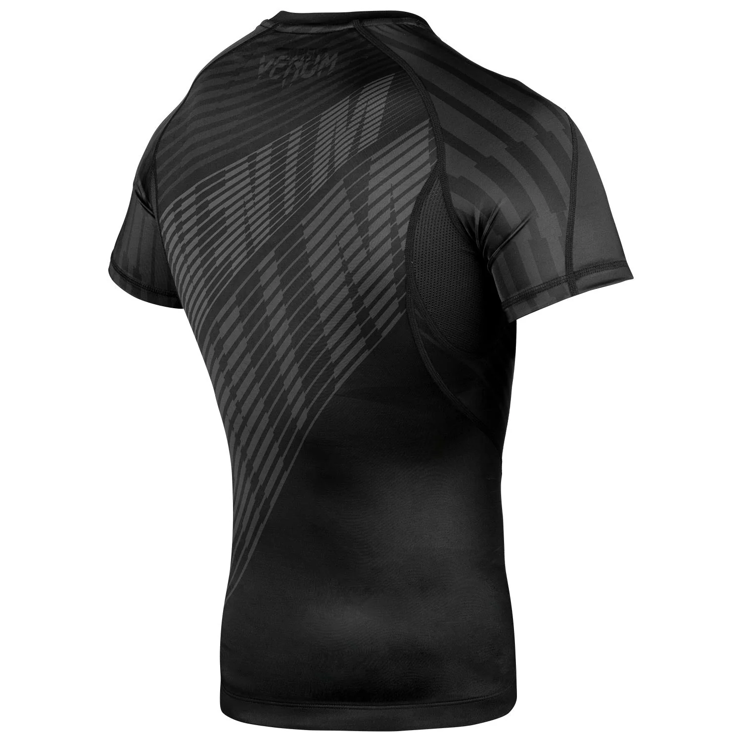 Rashguard Venum Plasma - Manches courtes - Noir/Noir - Image 4