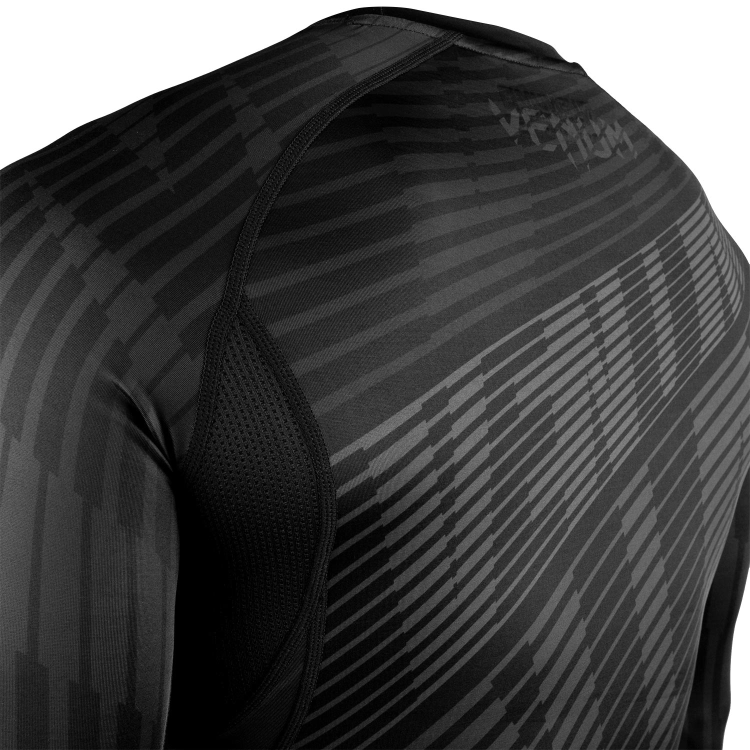 Rashguard Venum Plasma - Manches courtes - Noir/Noir - Image 6