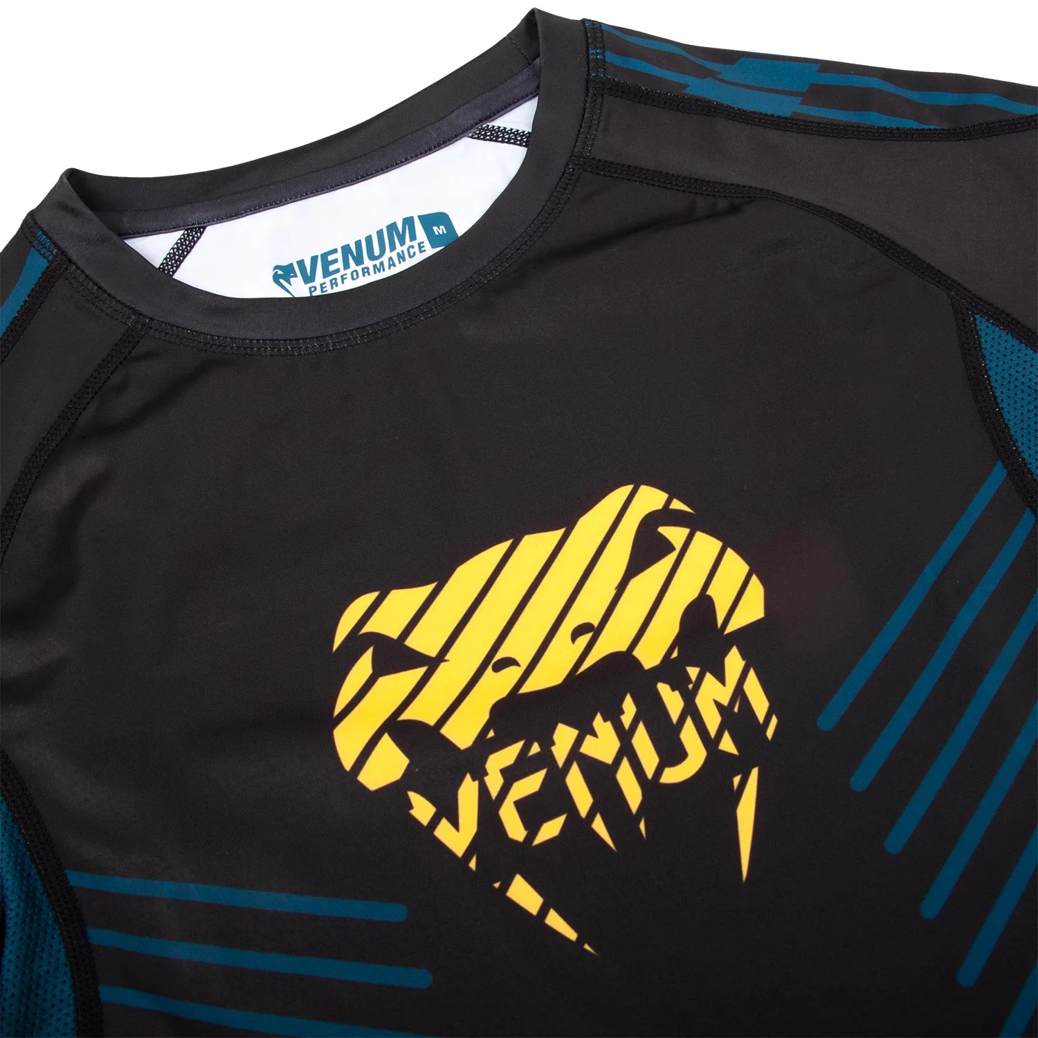 Rashguard Venum Plasma - Manches Longues - Noir/Jaune - Image 5